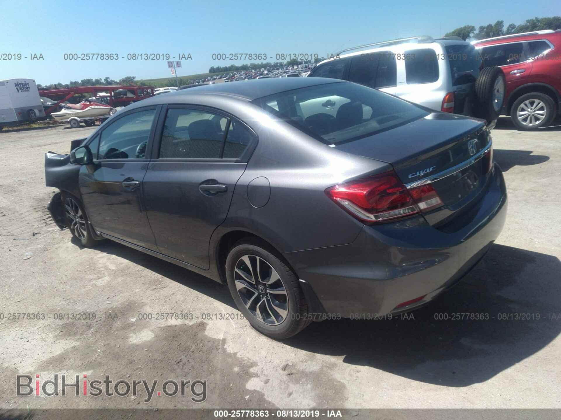 2013 HONDA CIVIC - VIN: 2HGFB2F85DH538743 - Фото 3