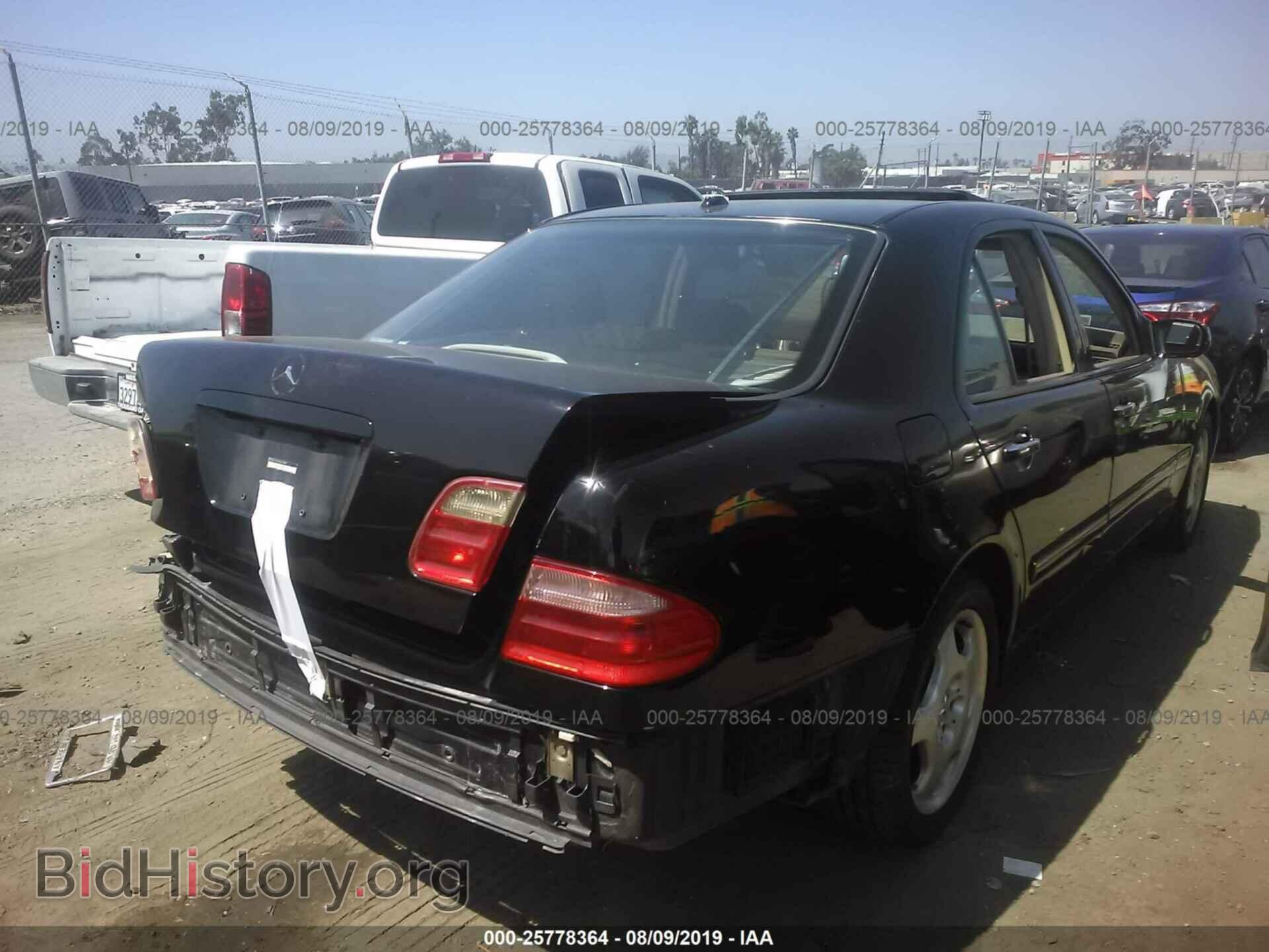 2002 MERCEDES-BENZ E - VIN: WDBJF70JX2B430967 - Фото 4