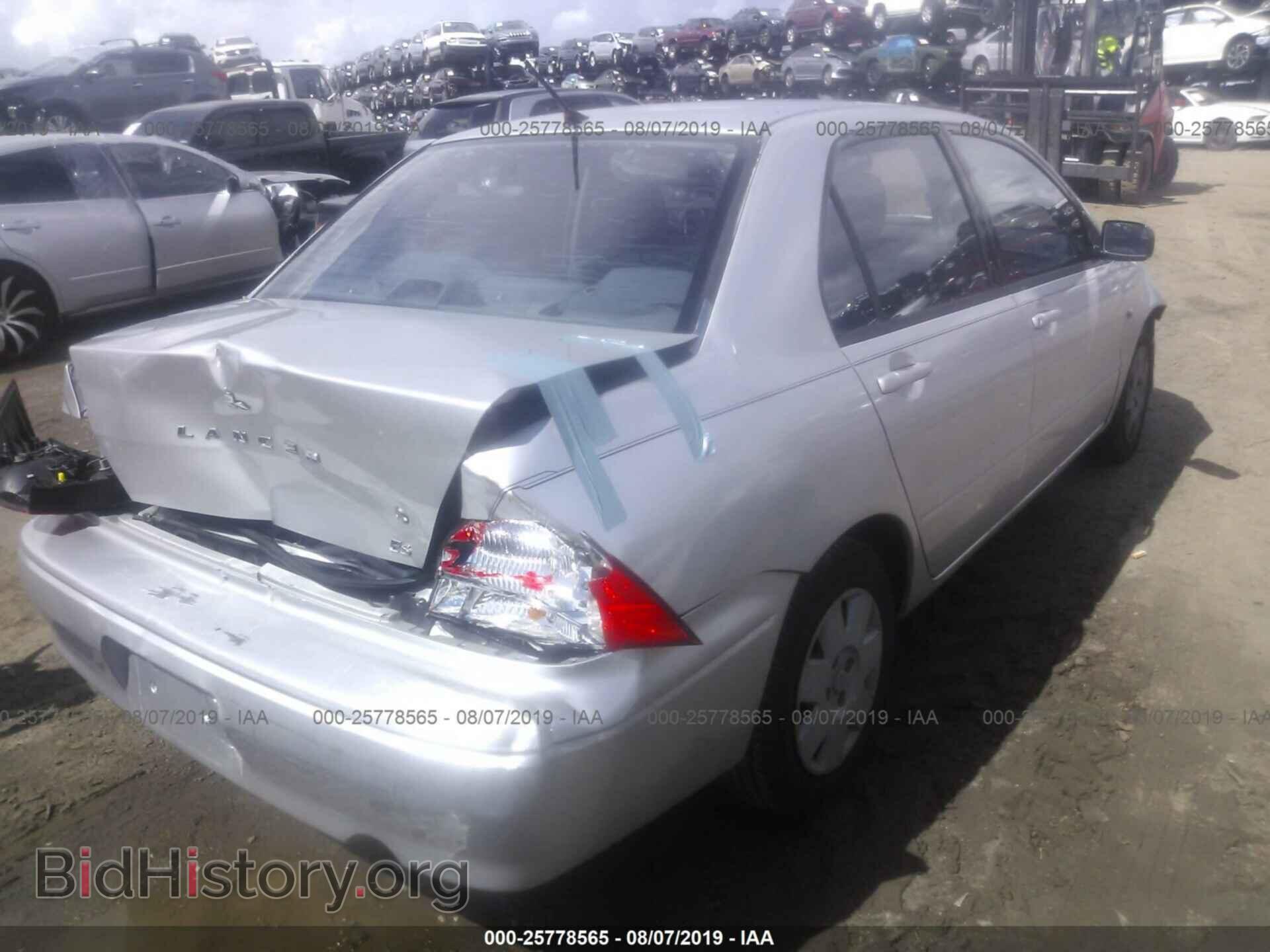 2003 MITSUBISHI LANCER - VIN: JA3AJ26E63U018658 - Фото 4