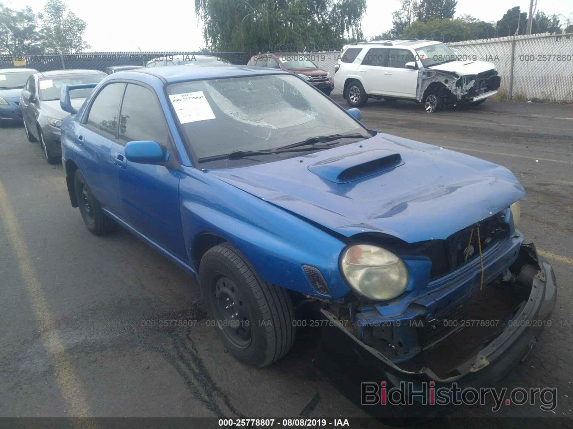 Фотография JF1GD29653G500419 - SUBARU IMPREZA 2003