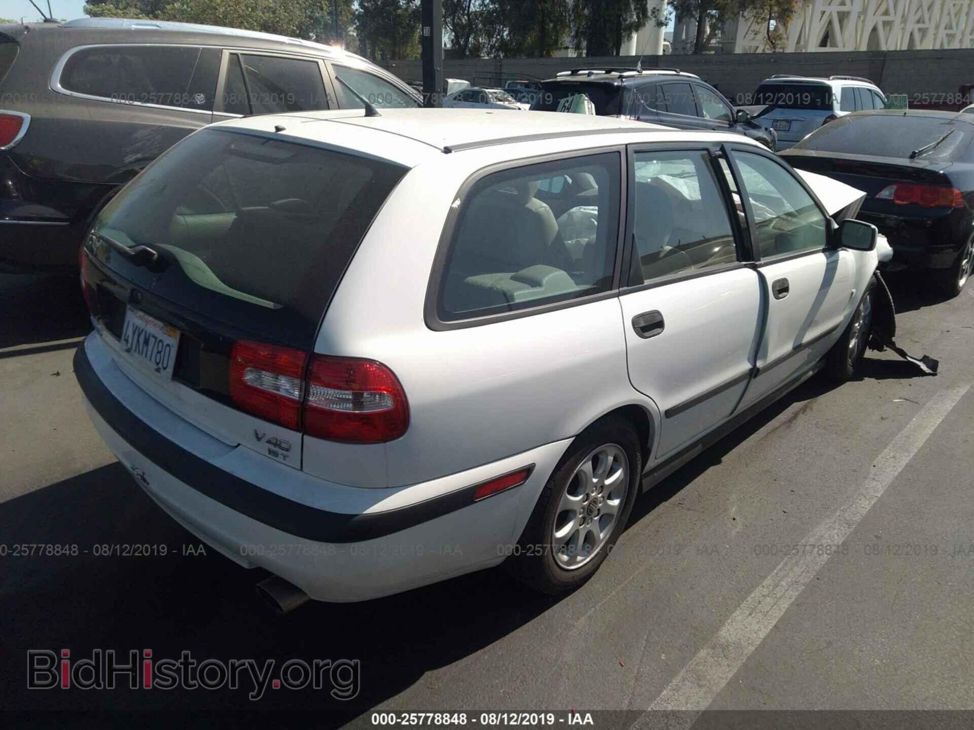 2002 VOLVO V40 - VIN: YV1VW29562F863765 - Фото 4