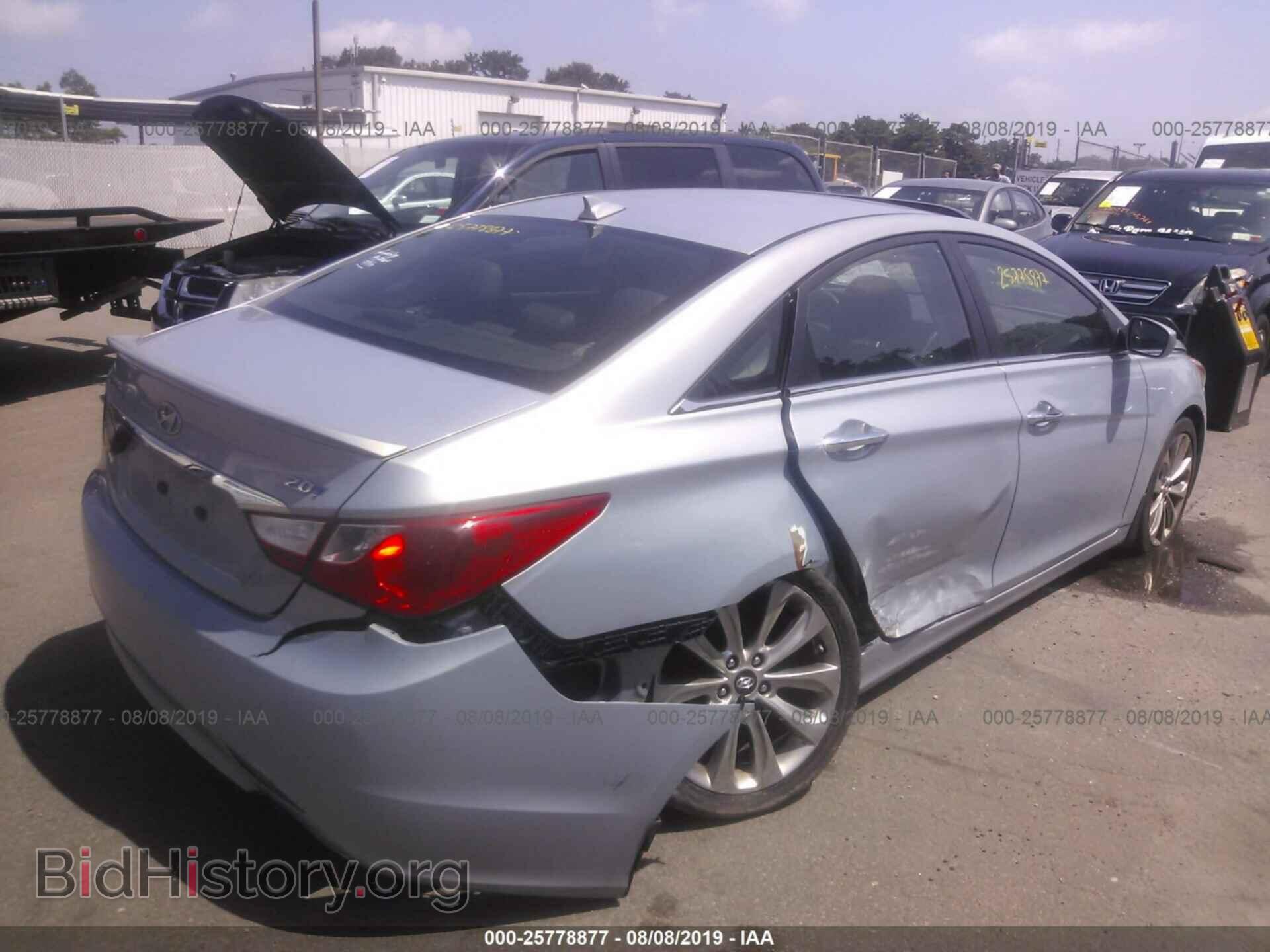 2012 HYUNDAI SONATA - VIN: 5NPEC4AB8CH439166 - Photo 4
