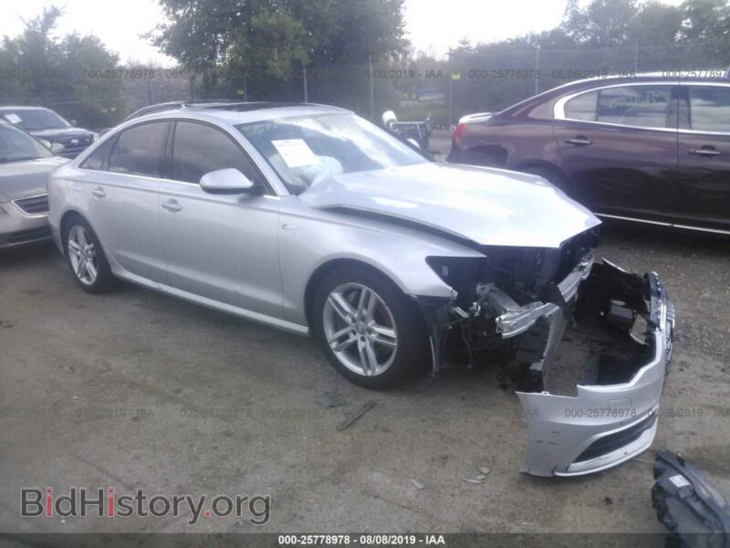 2012 Audi A6 Premium (VIN WAUBGAFC2CN011937) — photo 1 of 10, IAAI, damage: left front