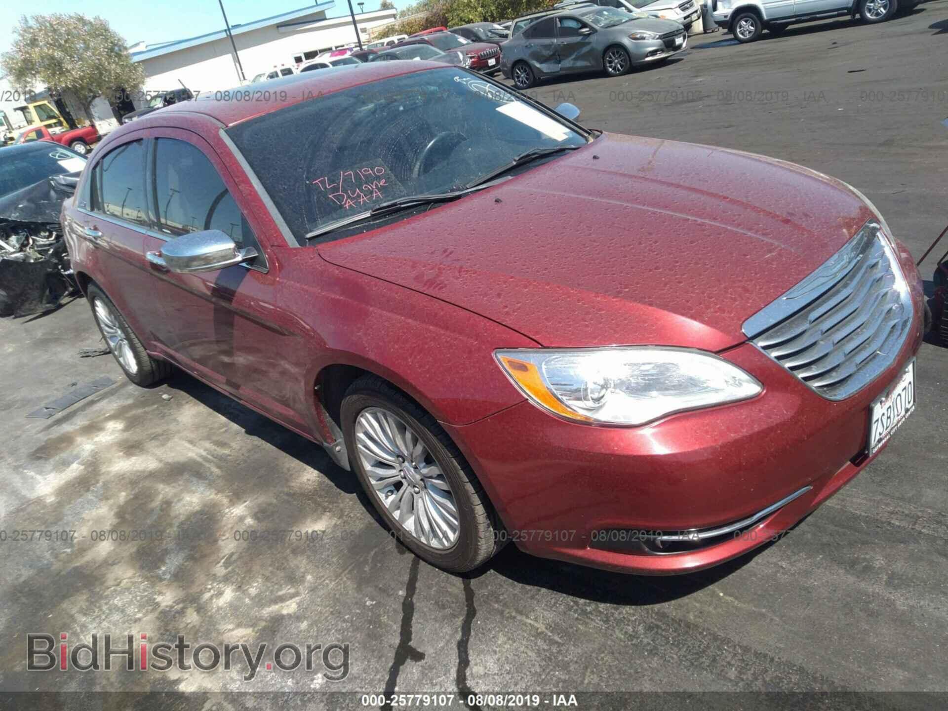 Фотография 1C3BC2FB8BN551310 - CHRYSLER 200 2011