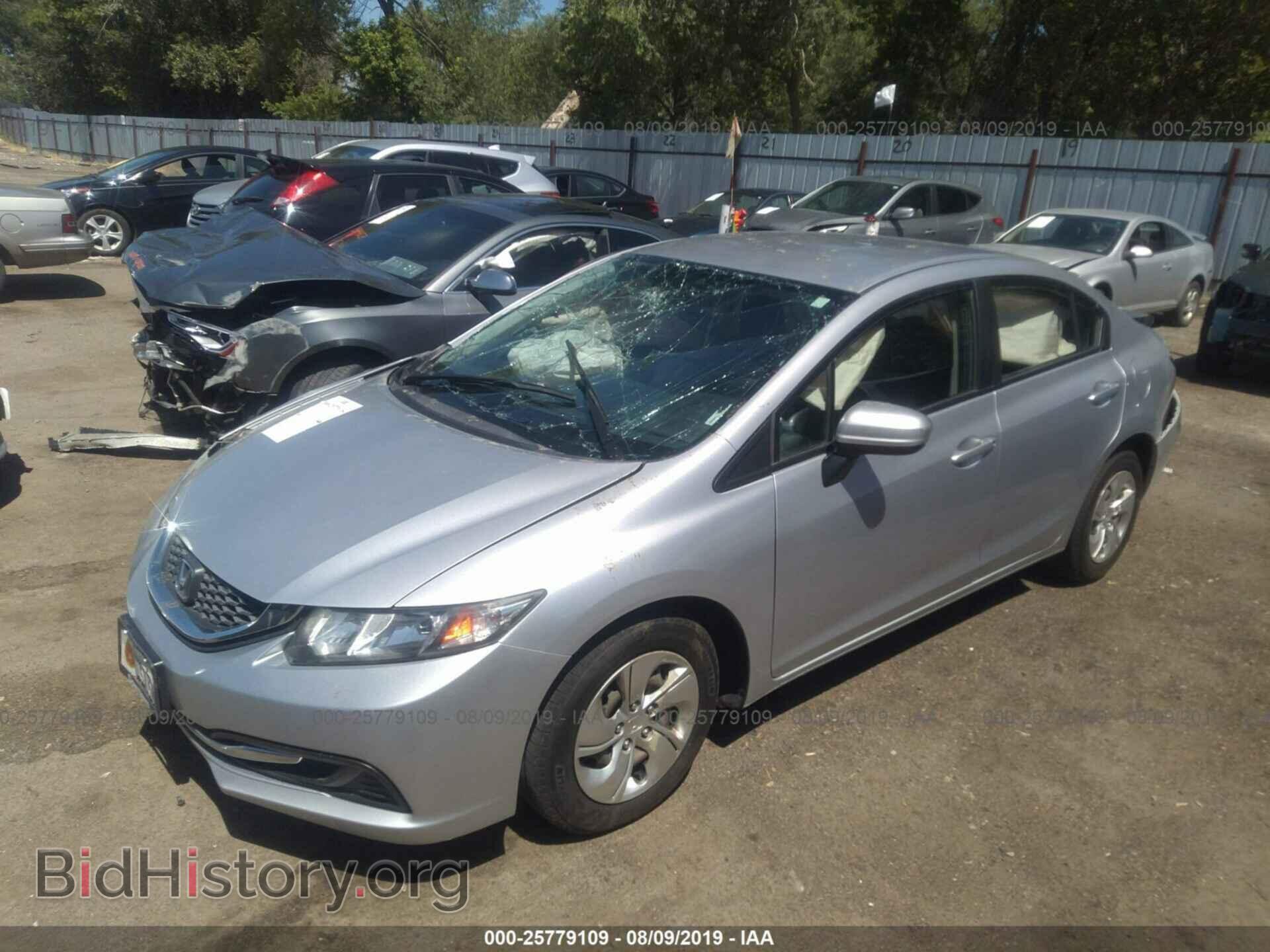 2014 HONDA CIVIC - VIN: 2HGFB2E50EH519414 - Фото 2