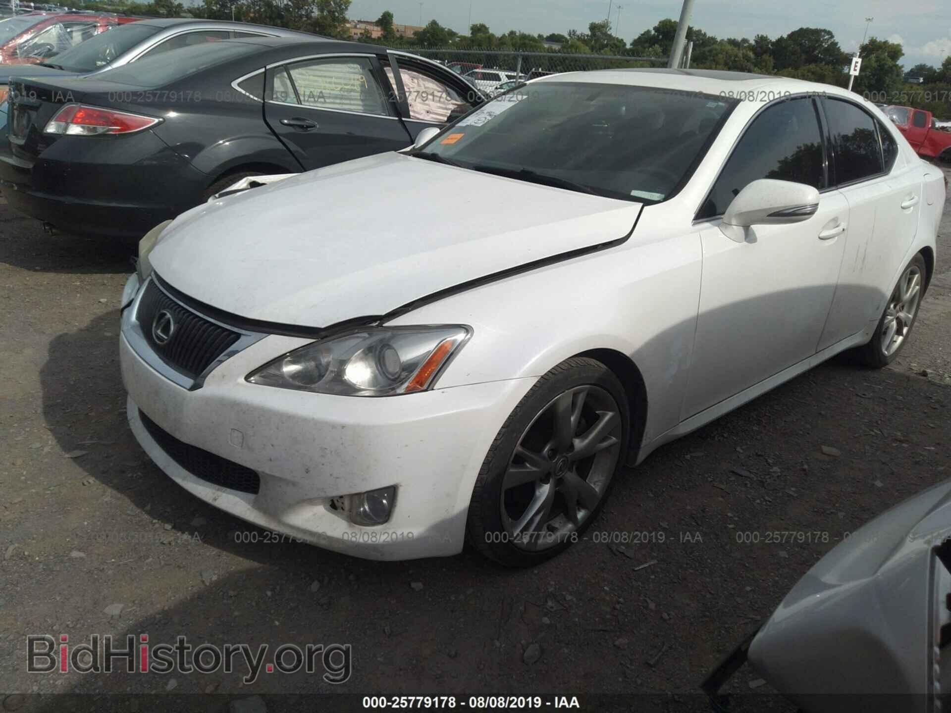 2009 LEXUS IS - VIN: JTHBK262X95094183 - Фото 2