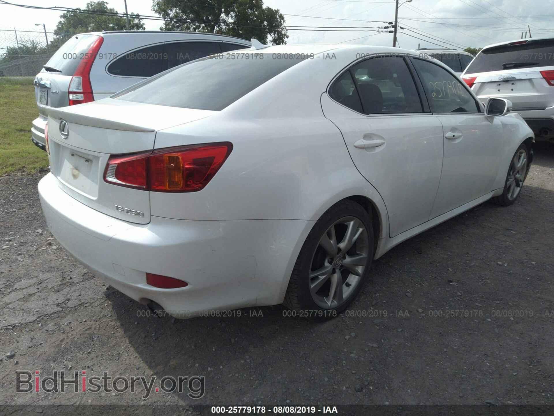 2009 LEXUS IS - VIN: JTHBK262X95094183 - Фото 4