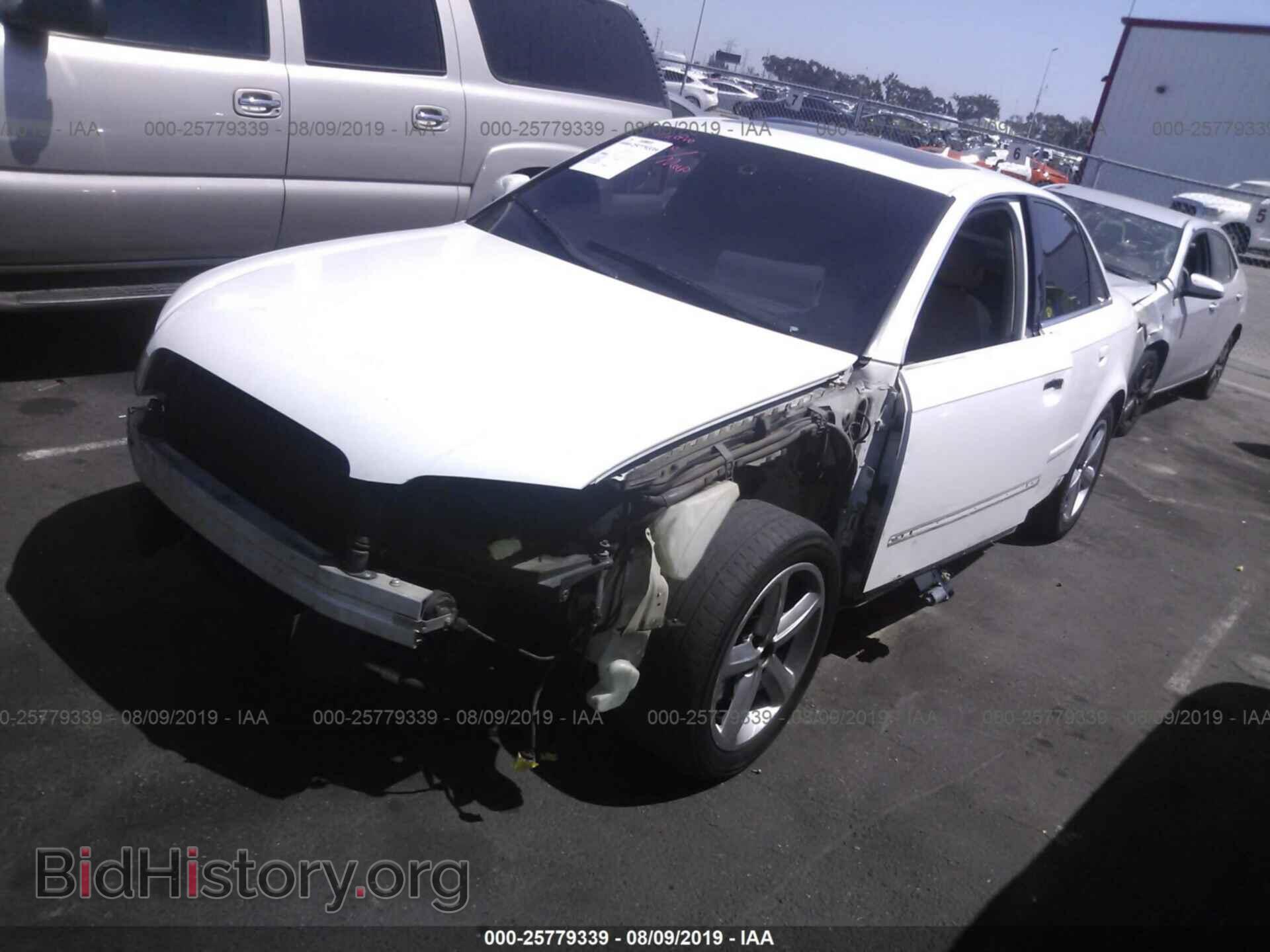 2007 AUDI A4 - VIN: WAUAH78E17A128450 - Фото 2
