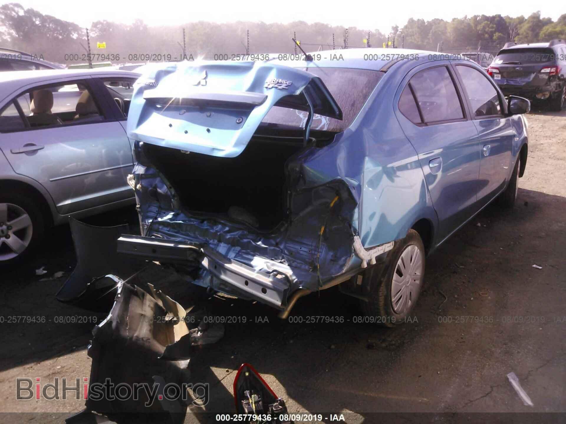 2017 MITSUBISHI MIRAGE - VIN: ML32F3FJ3HHF11455 - Фото 4