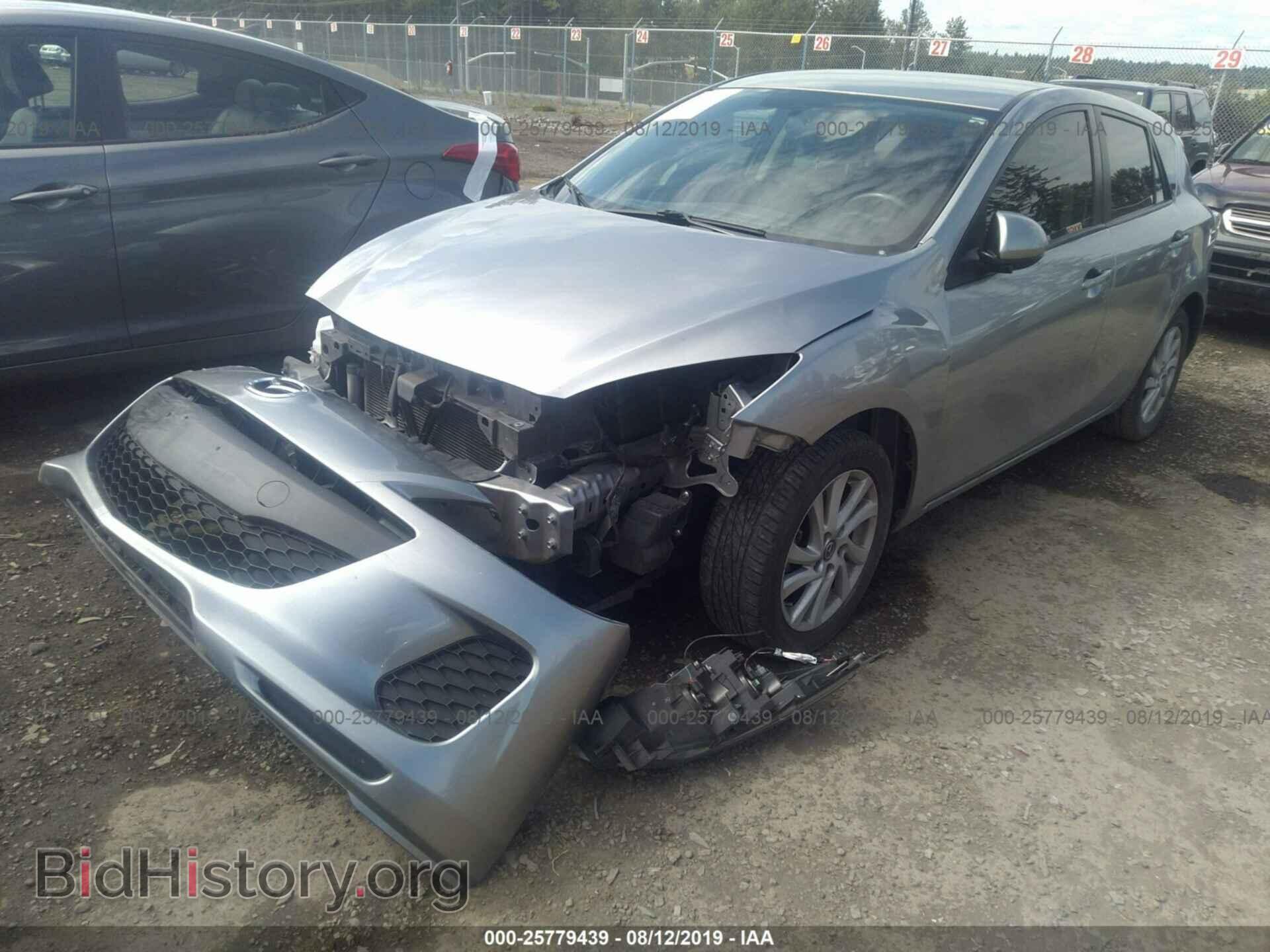2013 MAZDA 3 - VIN: JM1BL1LP7D1756262 - Фото 2