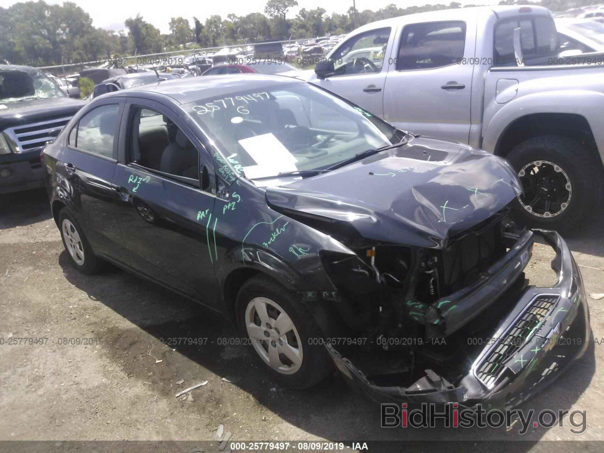 Photo 1G1JA5SH6E4162788 - CHEVROLET SONIC 2014