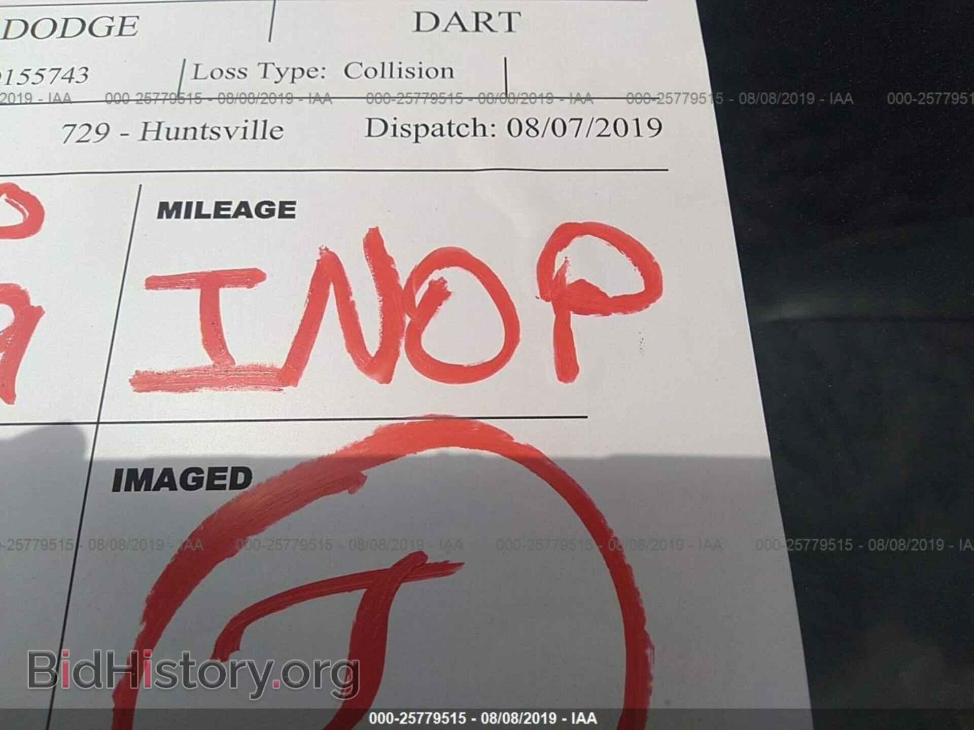 2013 DODGE DART - VIN: 1C3CDFBA0DD155743 - Photo 7