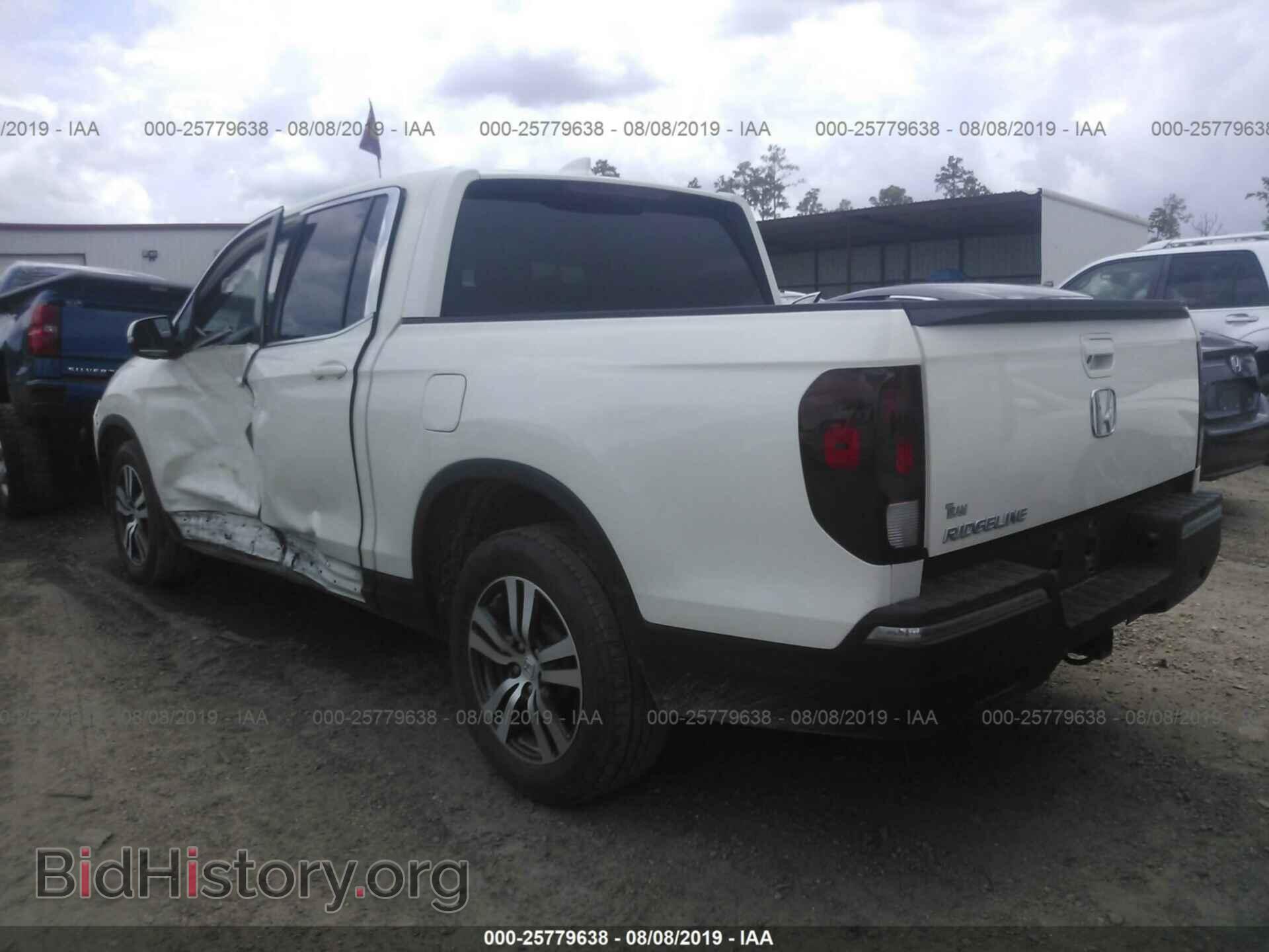 2017 HONDA RIDGELINE - VIN: 5FPYK2F43HB008231 - Фото 3