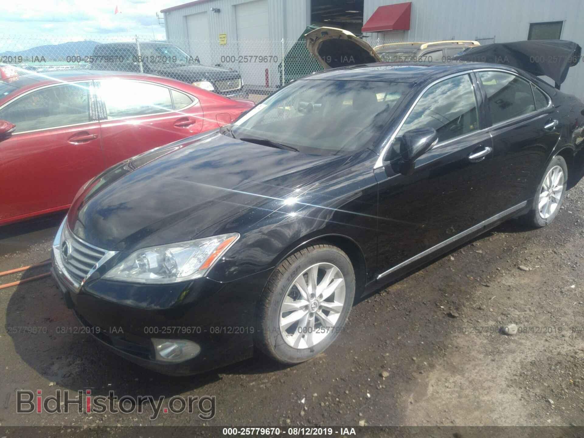 2011 LEXUS ES - VIN: JTHBK1EG5B2417313 - Фото 2