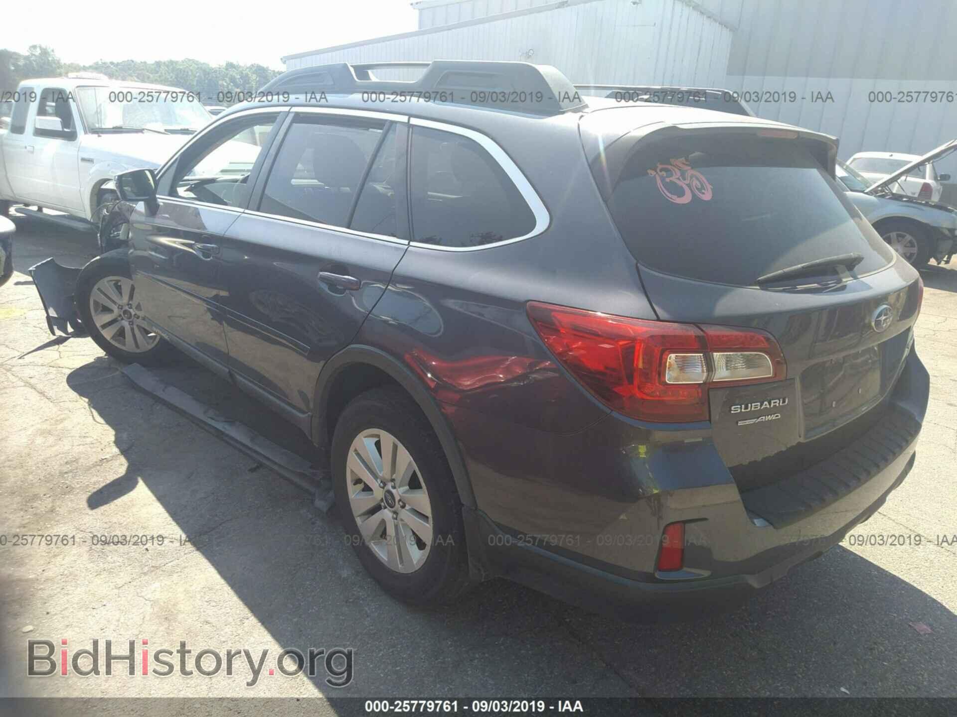 2015 SUBARU OUTBACK - VIN: 4S4BSAHC6F3261773 - Фото 3