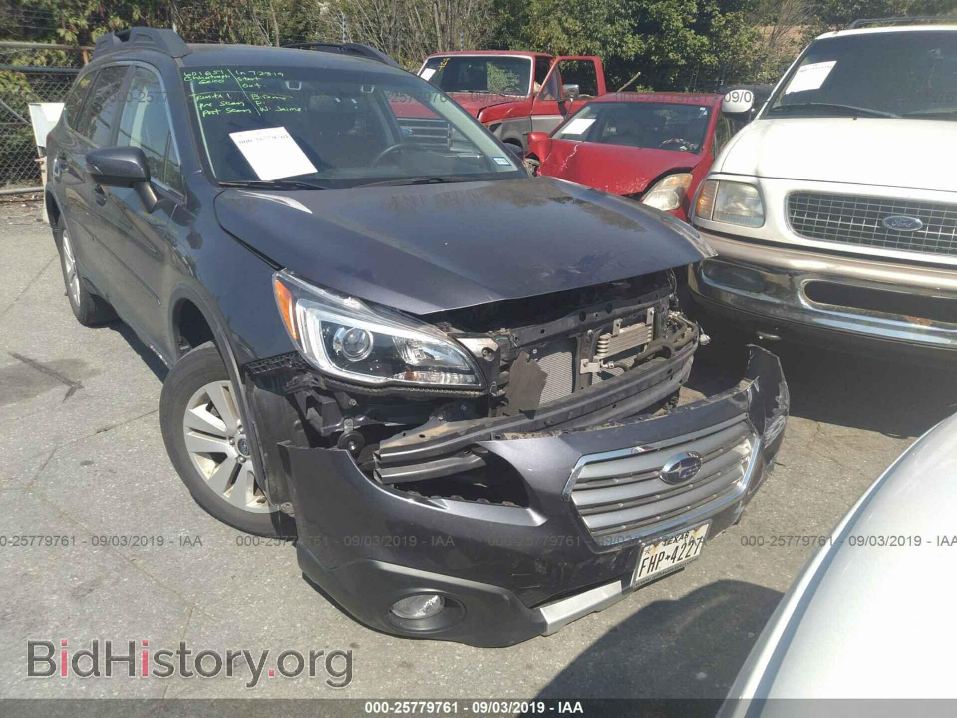 2015 SUBARU OUTBACK - VIN: 4S4BSAHC6F3261773 - Фото 6