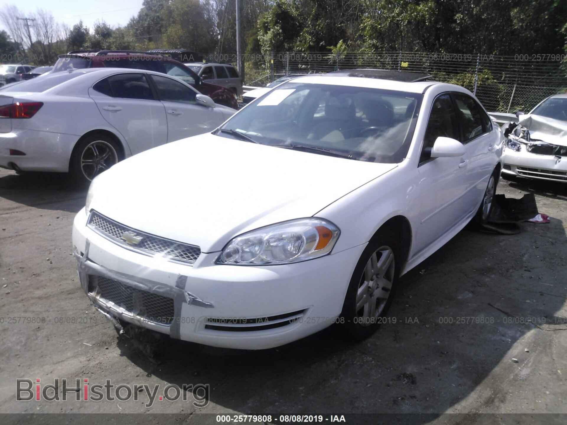 2013 CHEVROLET IMPALA - VIN: 2G1WG5E36D1158027 - Фото 2