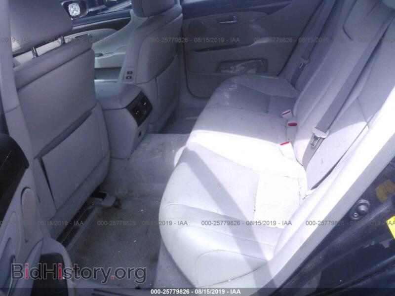 2007 Lexus LS (VIN JTHBL46F175035175) — фото 8 из 10