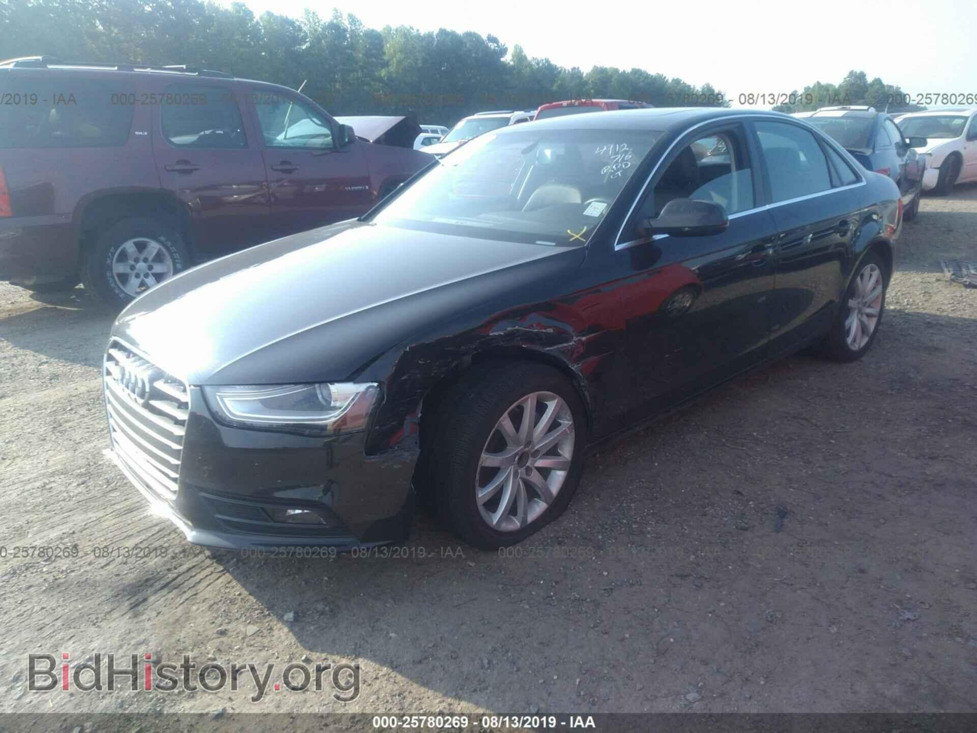 2013 Audi A4 - VIN: WAUFFAFL5DN034912 - Photo 2