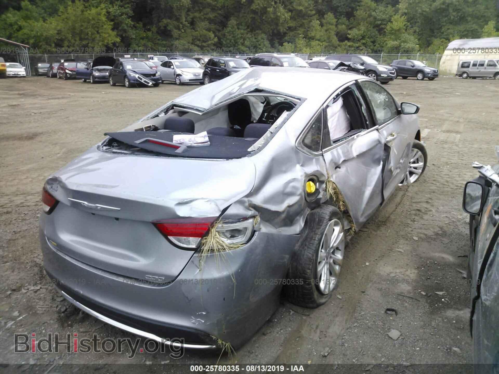 2015 CHRYSLER 200 - VIN: 1C3CCCAB1FN666709 - Фото 4