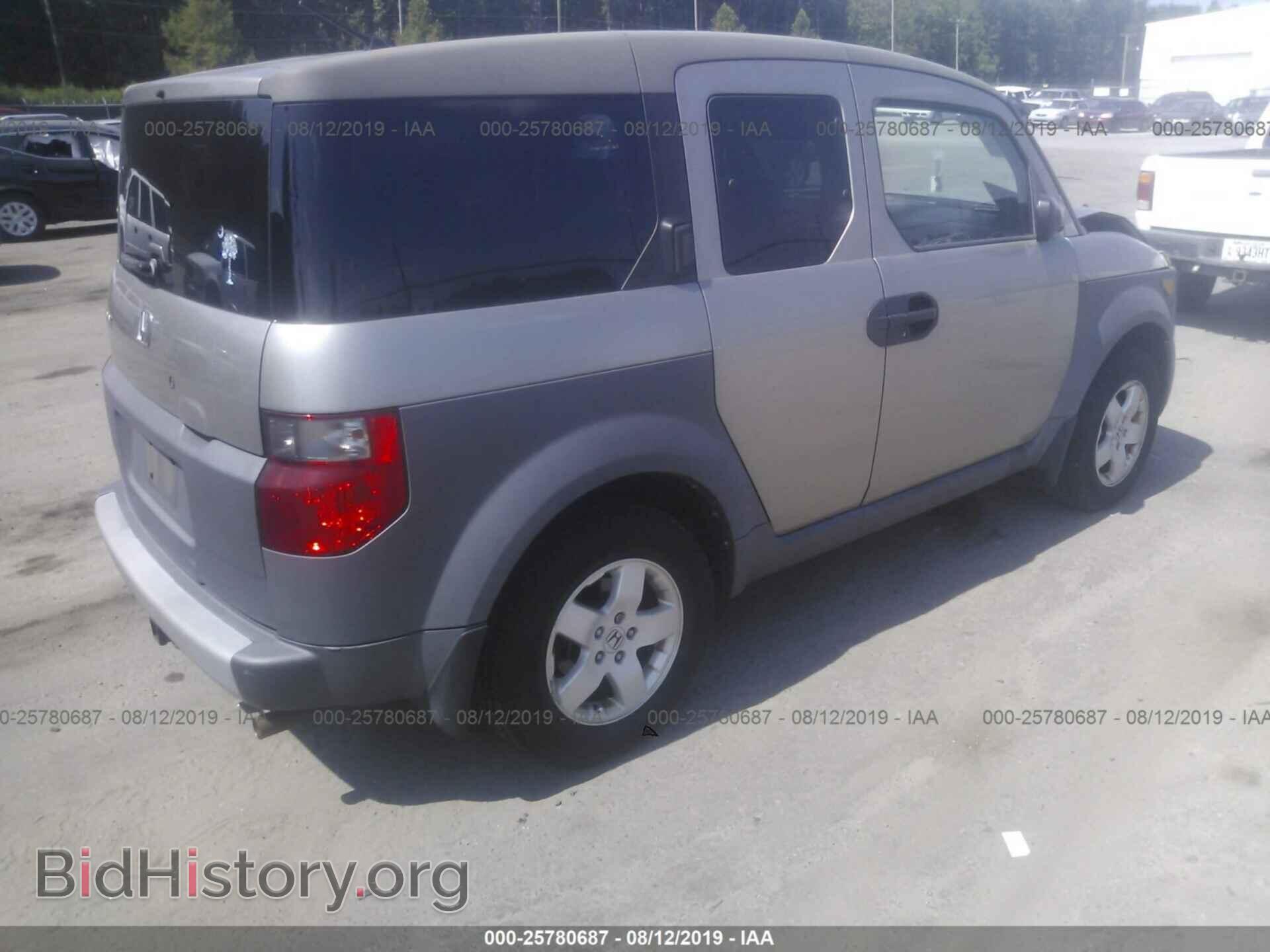 2003 HONDA ELEMENT - VIN: 5J6YH28573L046414 - Фото 4