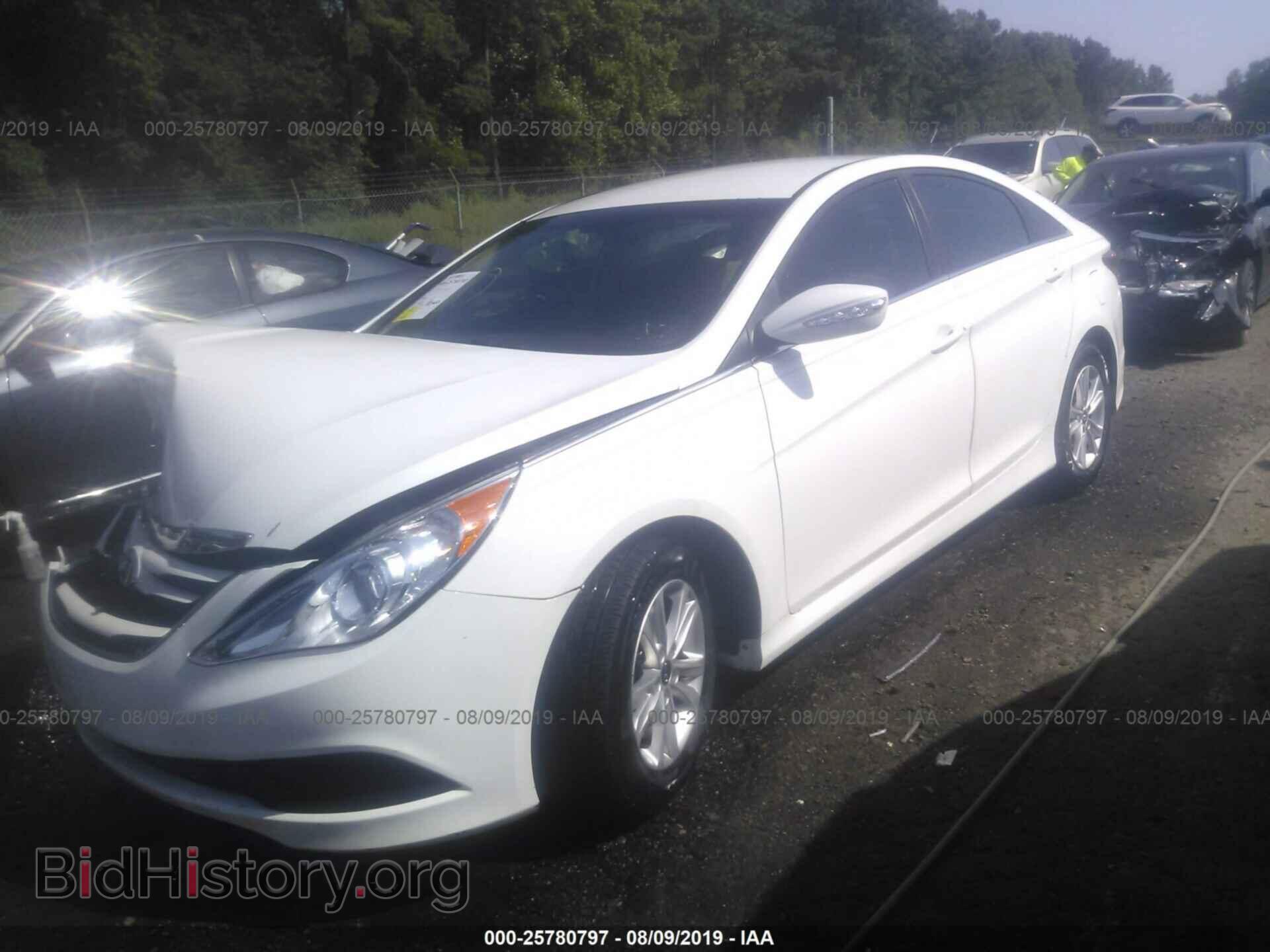 2014 HYUNDAI SONATA - VIN: 5NPEB4AC0EH847420 - Photo 2