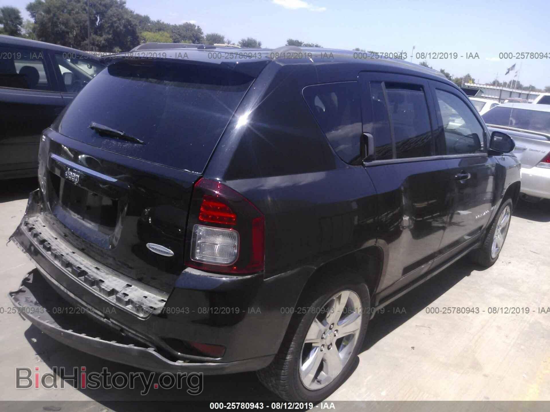 2014 JEEP COMPASS - VIN: 1C4NJCEB3ED912247 - Фото 4