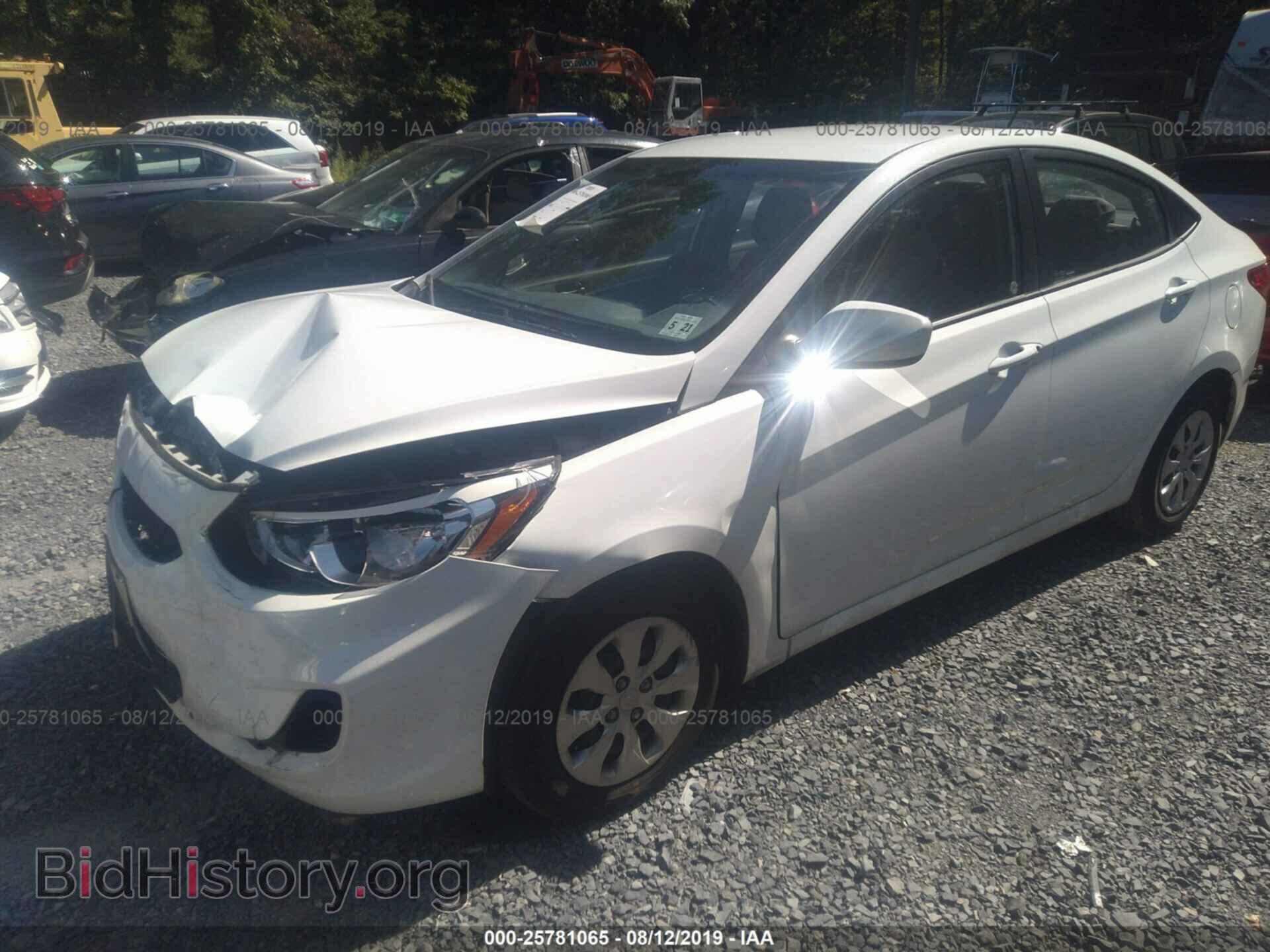 2016 HYUNDAI ACCENT - VIN: KMHCT4AE7GU022050 - Фото 2