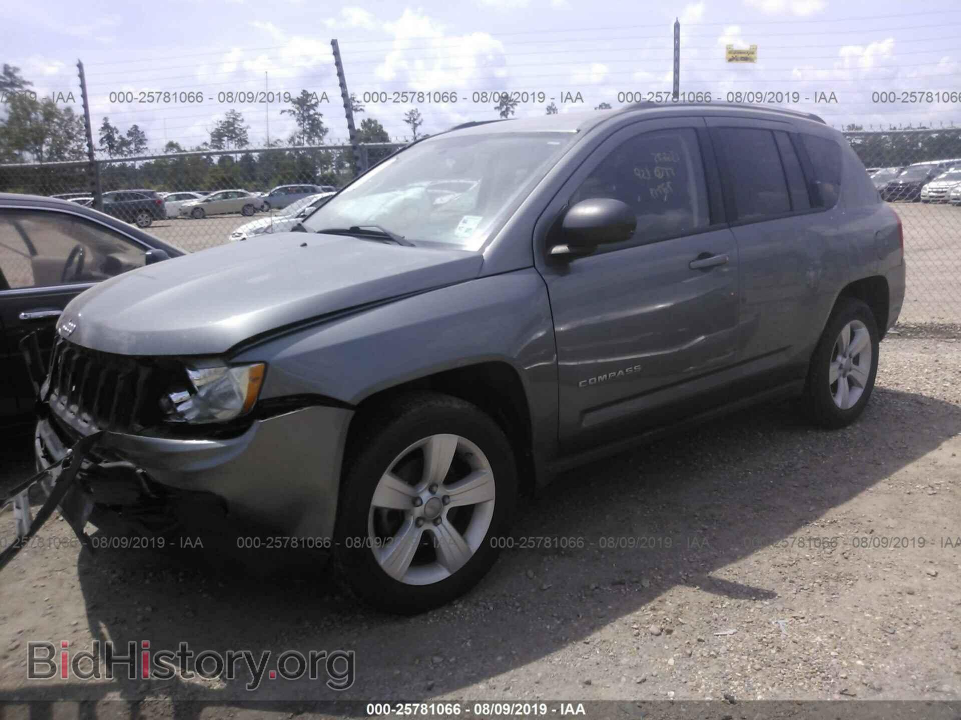 2012 JEEP COMPASS - VIN: 1C4NJCEA0CD652507 - Фото 2
