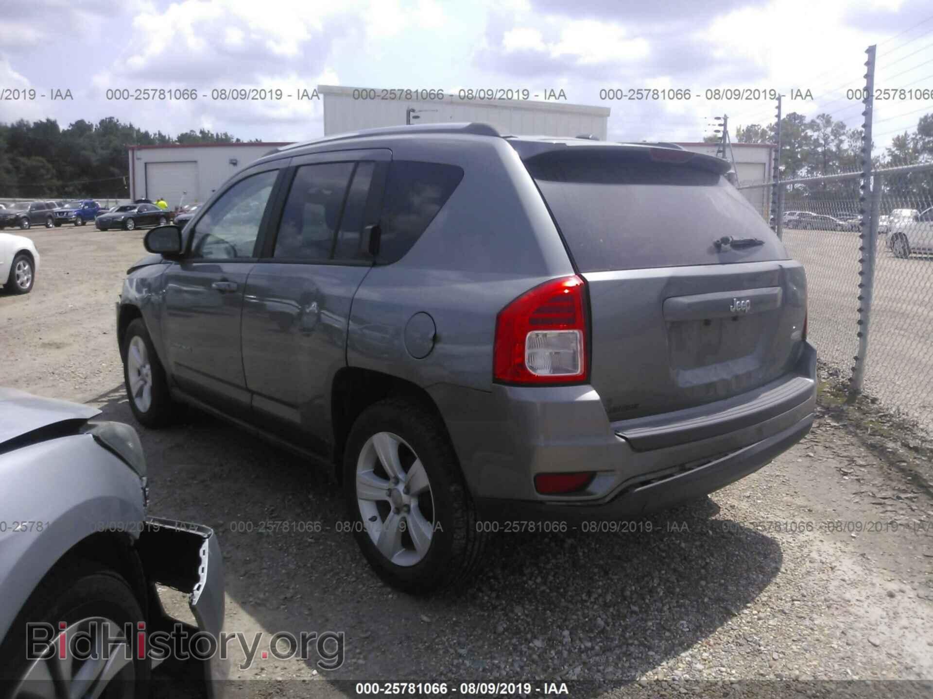 2012 JEEP COMPASS - VIN: 1C4NJCEA0CD652507 - Фото 3