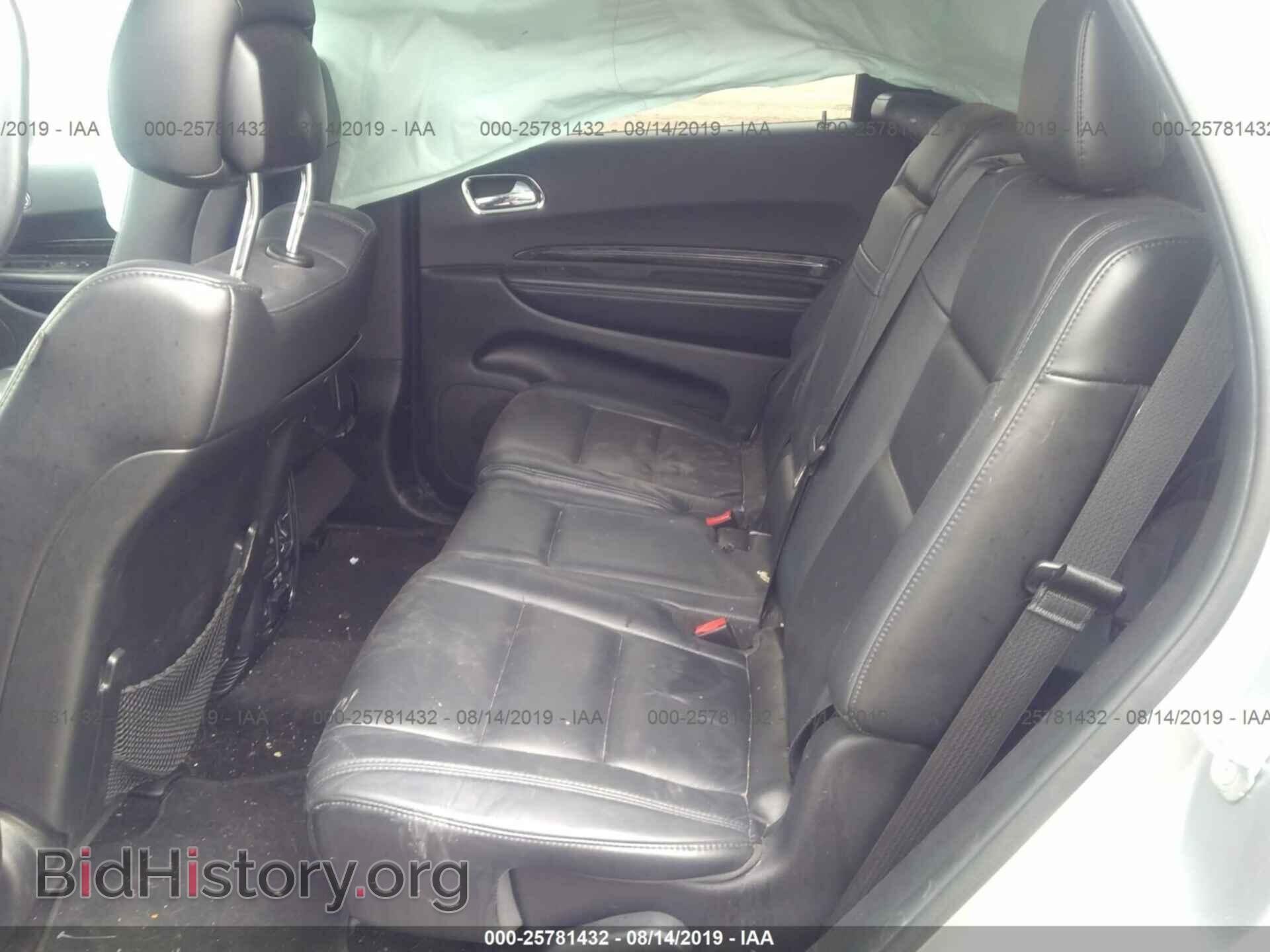 2014 DODGE DURANGO - VIN: 1C4RDJDGXEC531138 - Фото 8