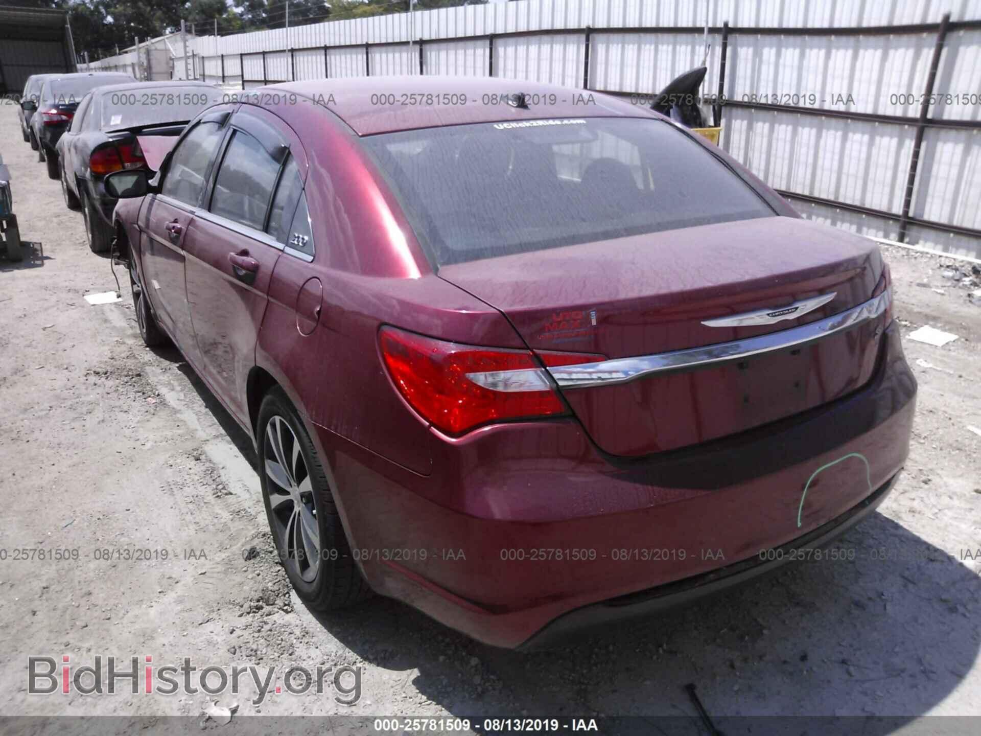 2013 CHRYSLER 200 - VIN: 1C3CCBBB3DN501721 - Фото 3