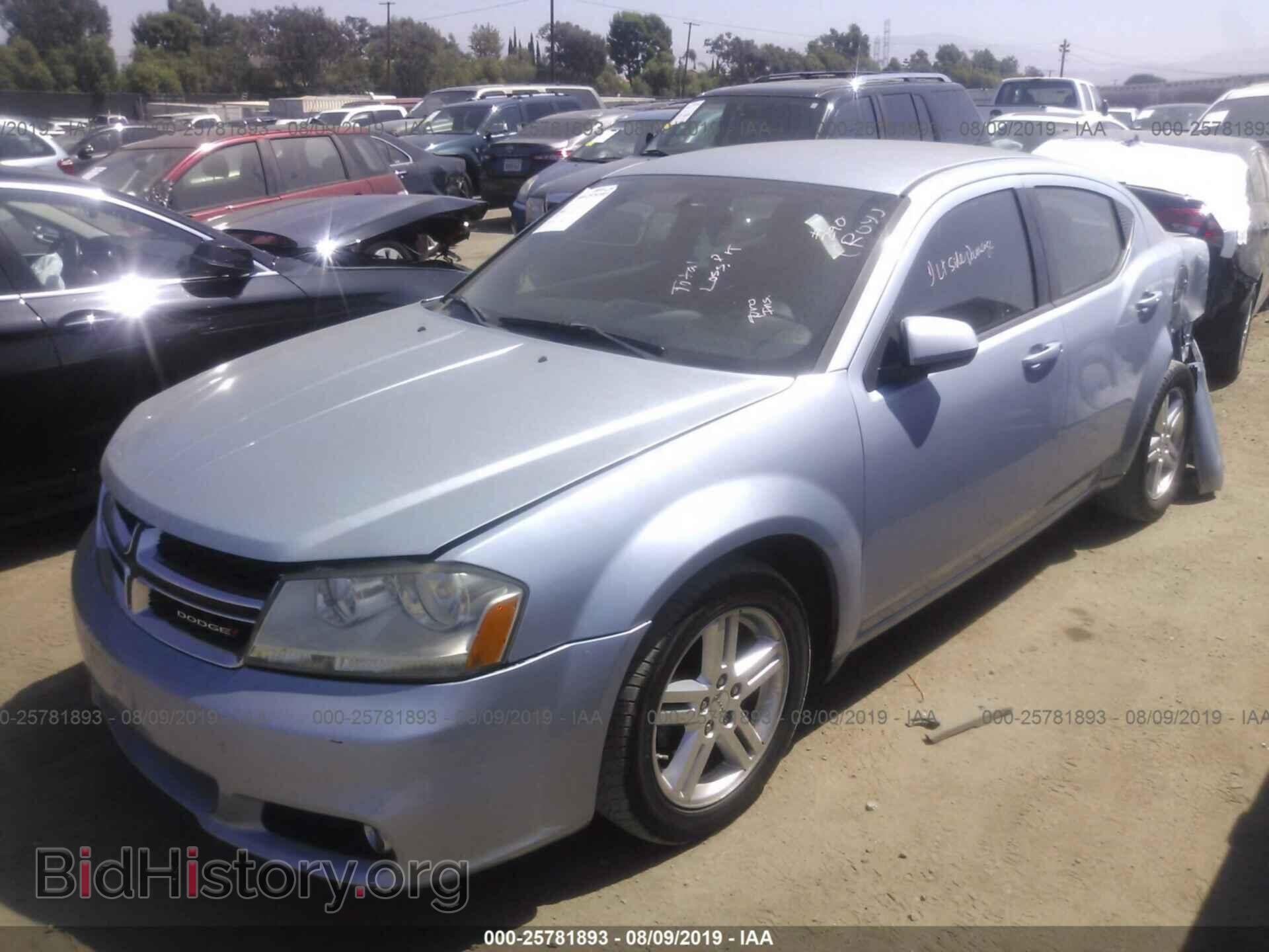 2013 DODGE AVENGER - VIN: 1C3CDZCB8DN625293 - Фото 2