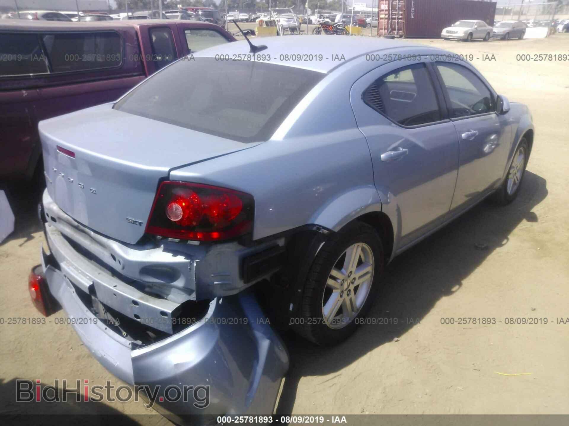 2013 DODGE AVENGER - VIN: 1C3CDZCB8DN625293 - Фото 4