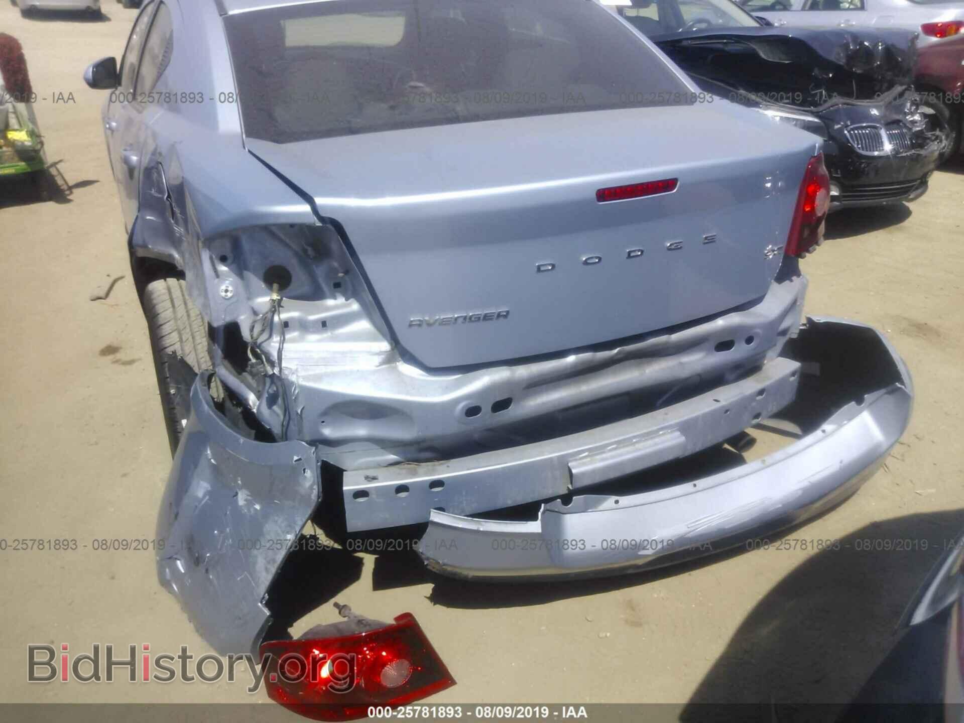 2013 DODGE AVENGER - VIN: 1C3CDZCB8DN625293 - Фото 6