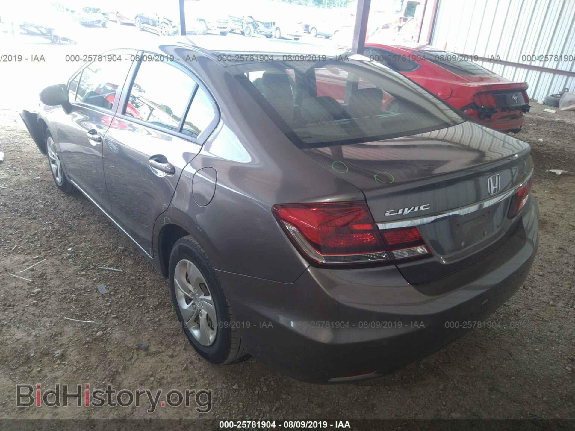 2014 HONDA CIVIC - VIN: 19XFB2F5XEE076861 - Фото 3