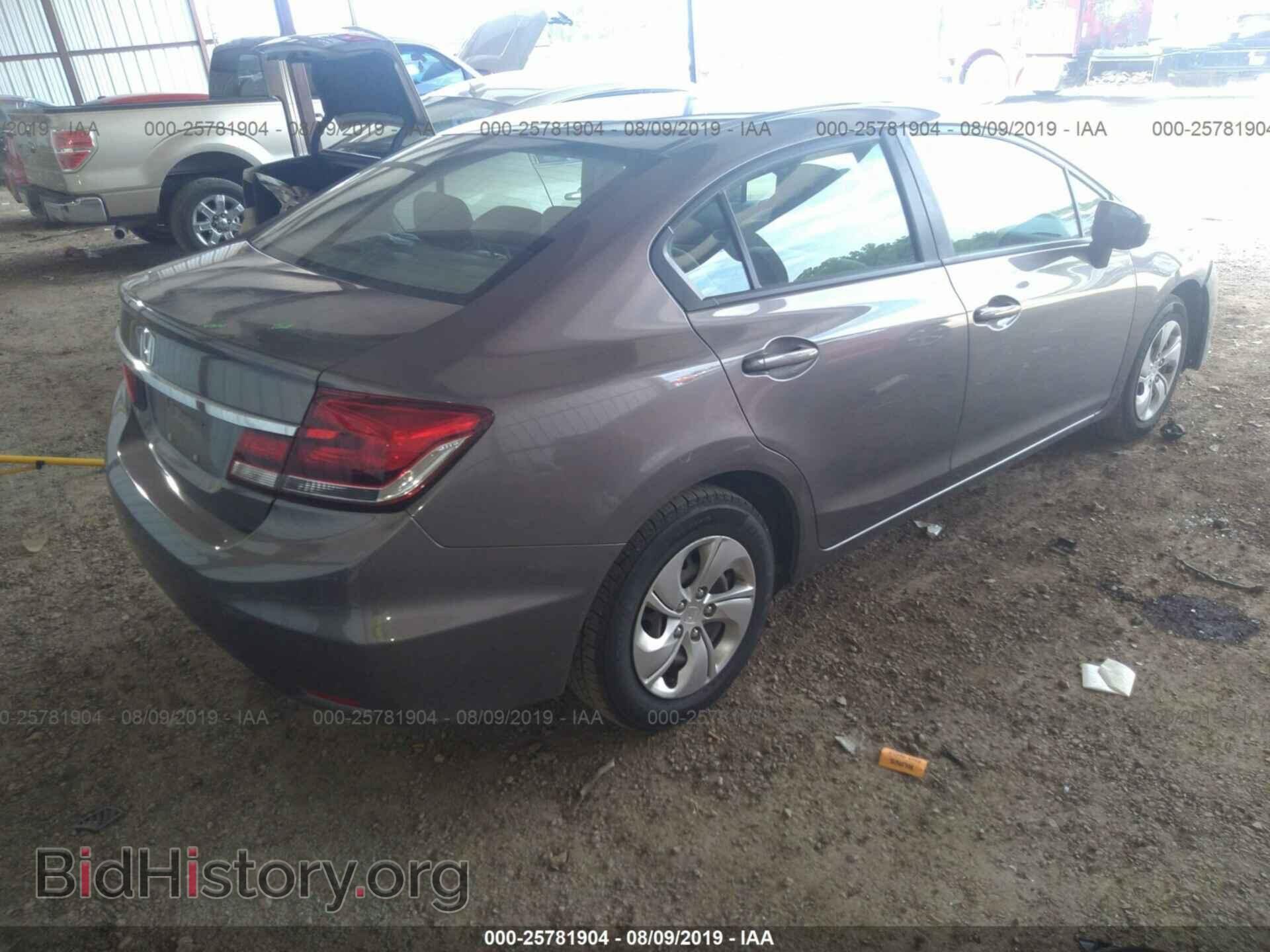 2014 HONDA CIVIC - VIN: 19XFB2F5XEE076861 - Фото 4