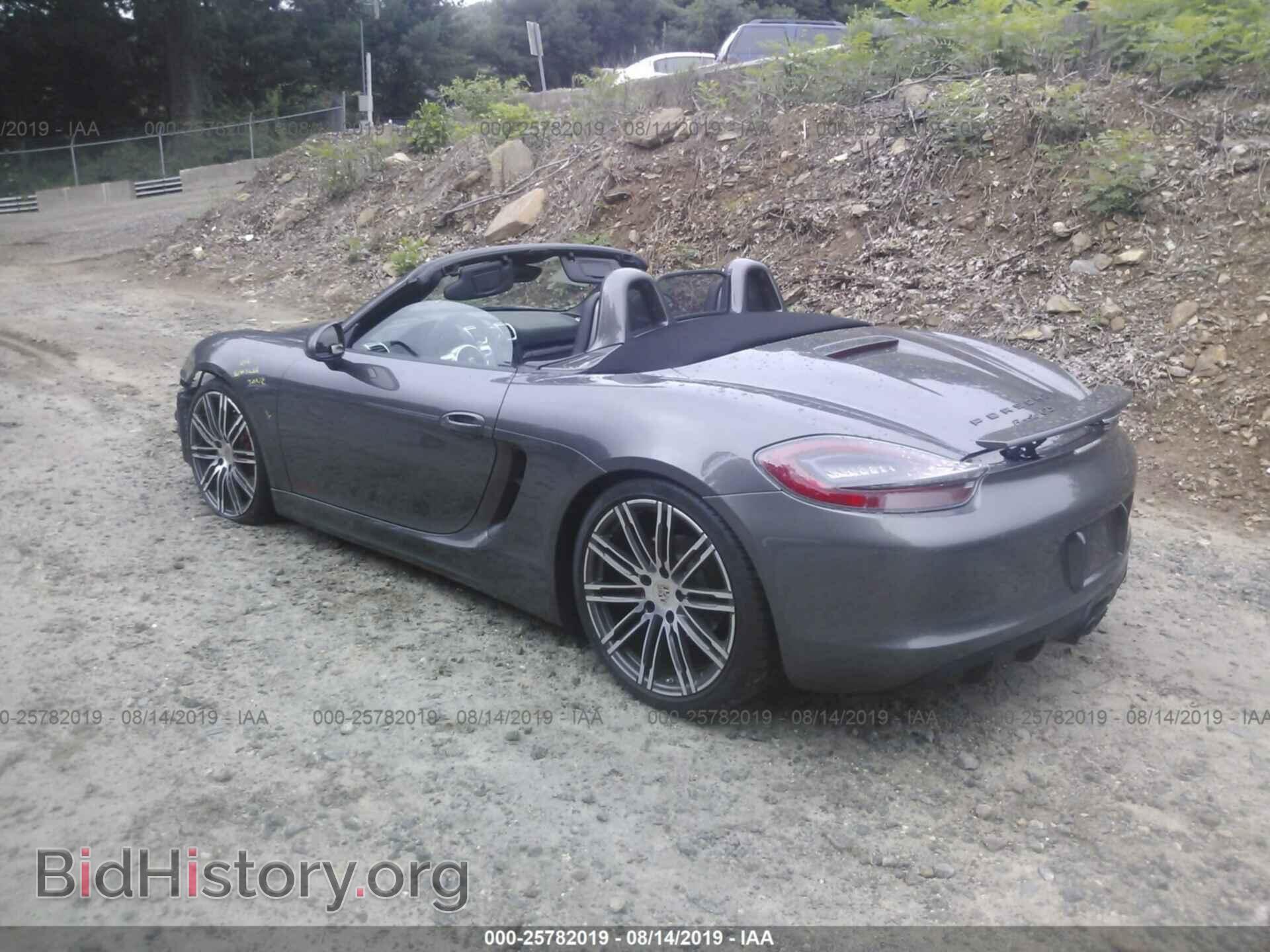2016 PORSCHE BOXSTER - VIN: WP0CB2A82GS140492 - Фото 3