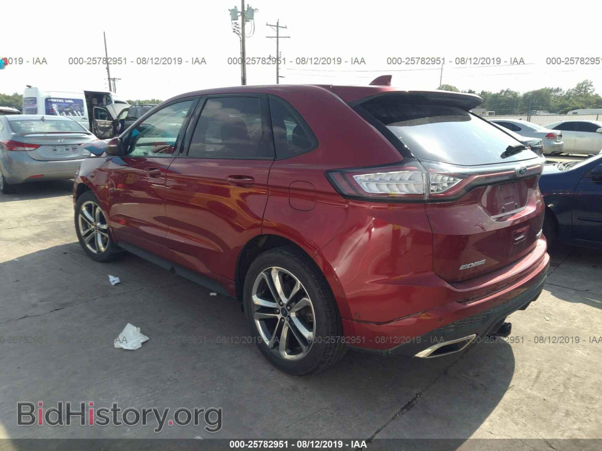 2015 FORD EDGE - VIN: 2FMTK4AP2FBC03646 - Фото 3