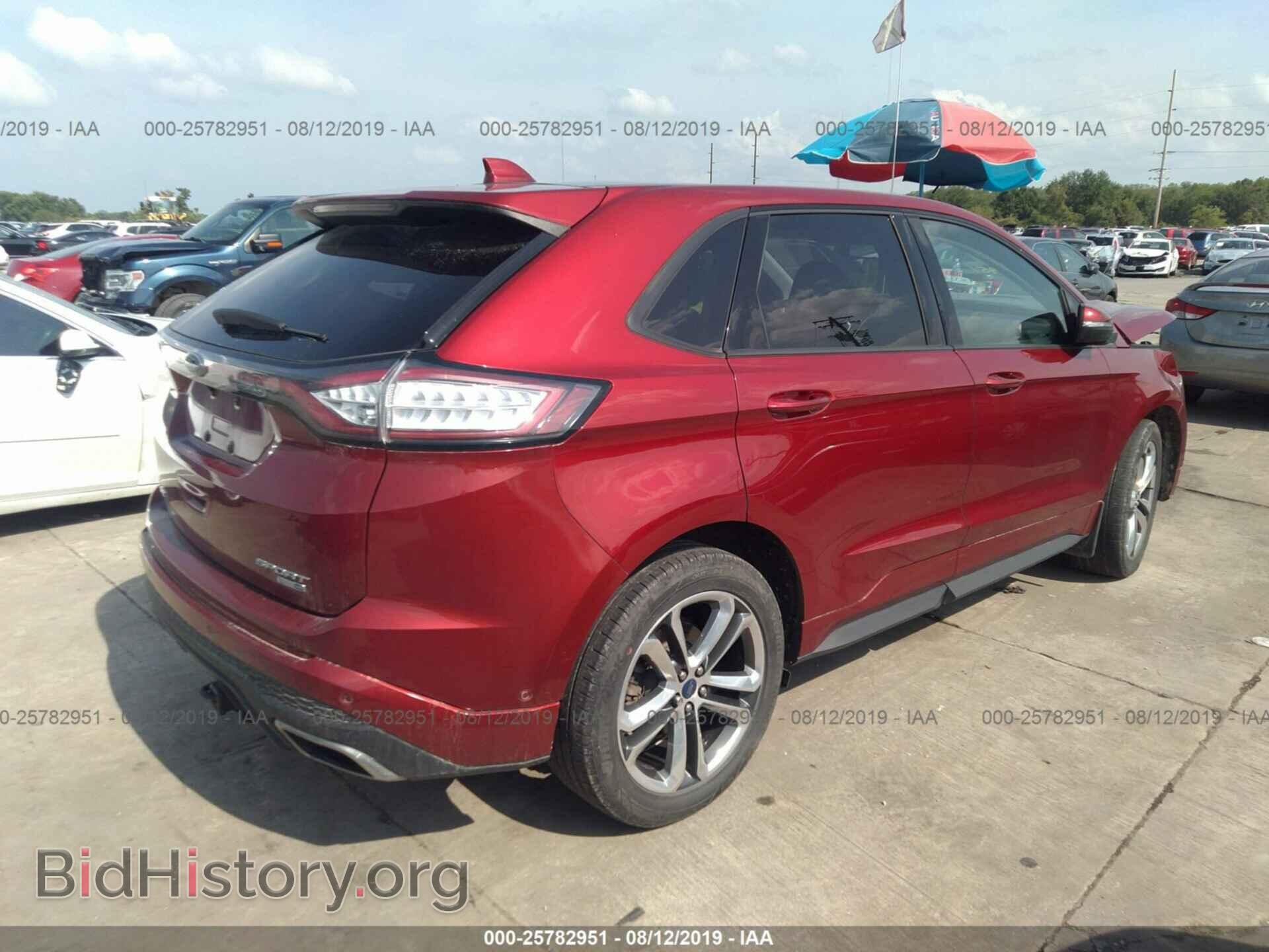 2015 FORD EDGE - VIN: 2FMTK4AP2FBC03646 - Фото 4
