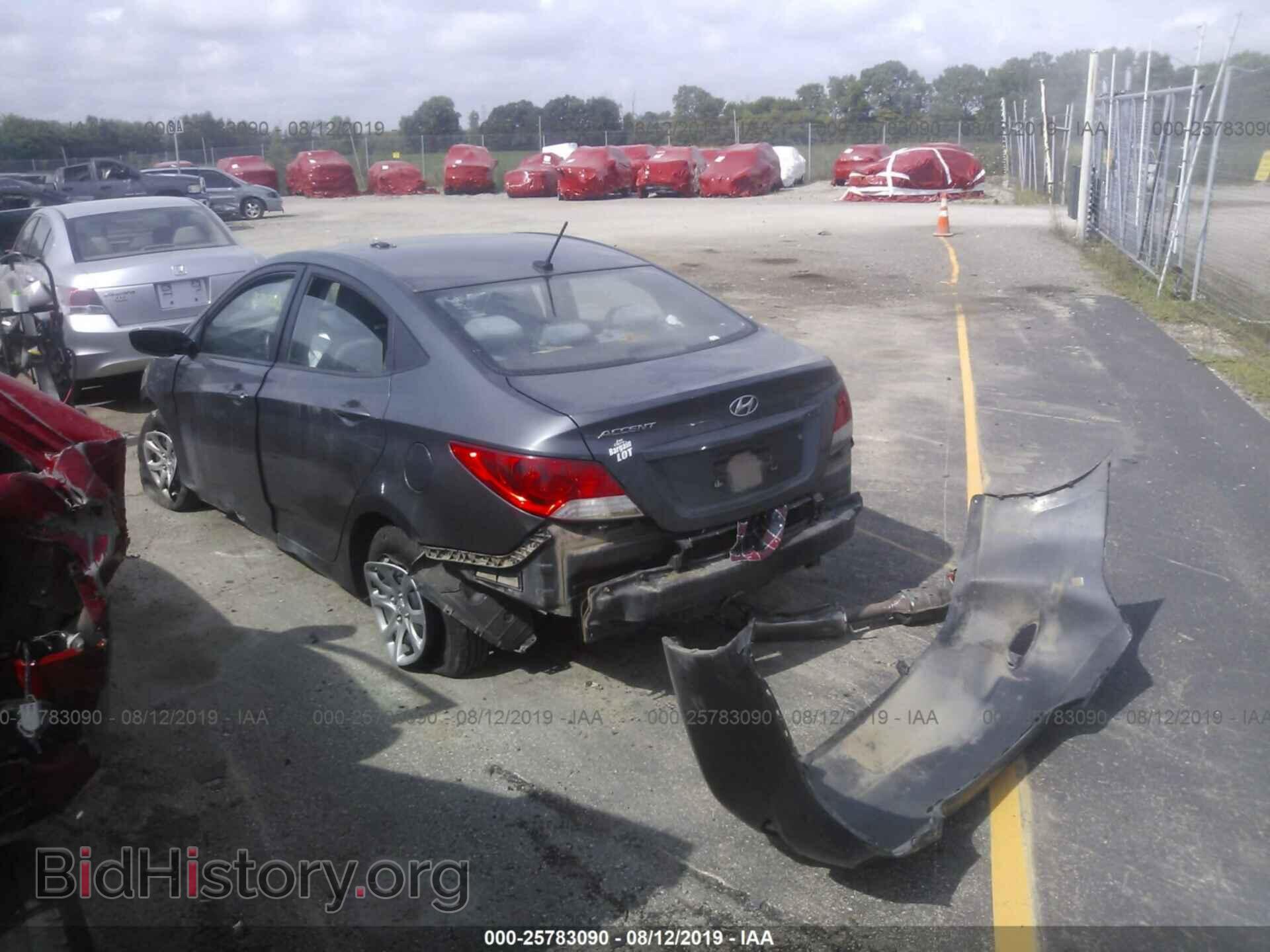 2013 HYUNDAI ACCENT - VIN: KMHCT4AE4DU333320 - Фото 3
