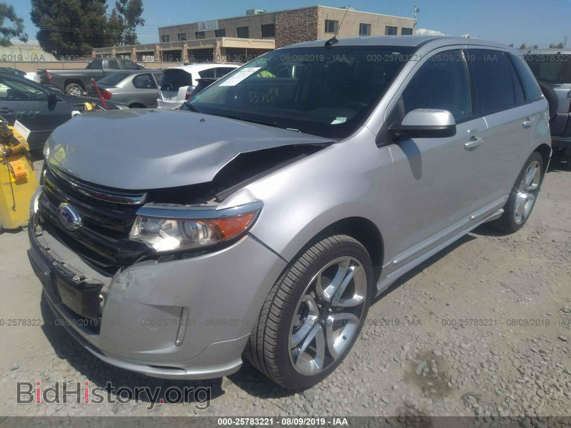 2014 FORD EDGE - VIN: 2FMDK3AK4EBA62418 - Фото 2