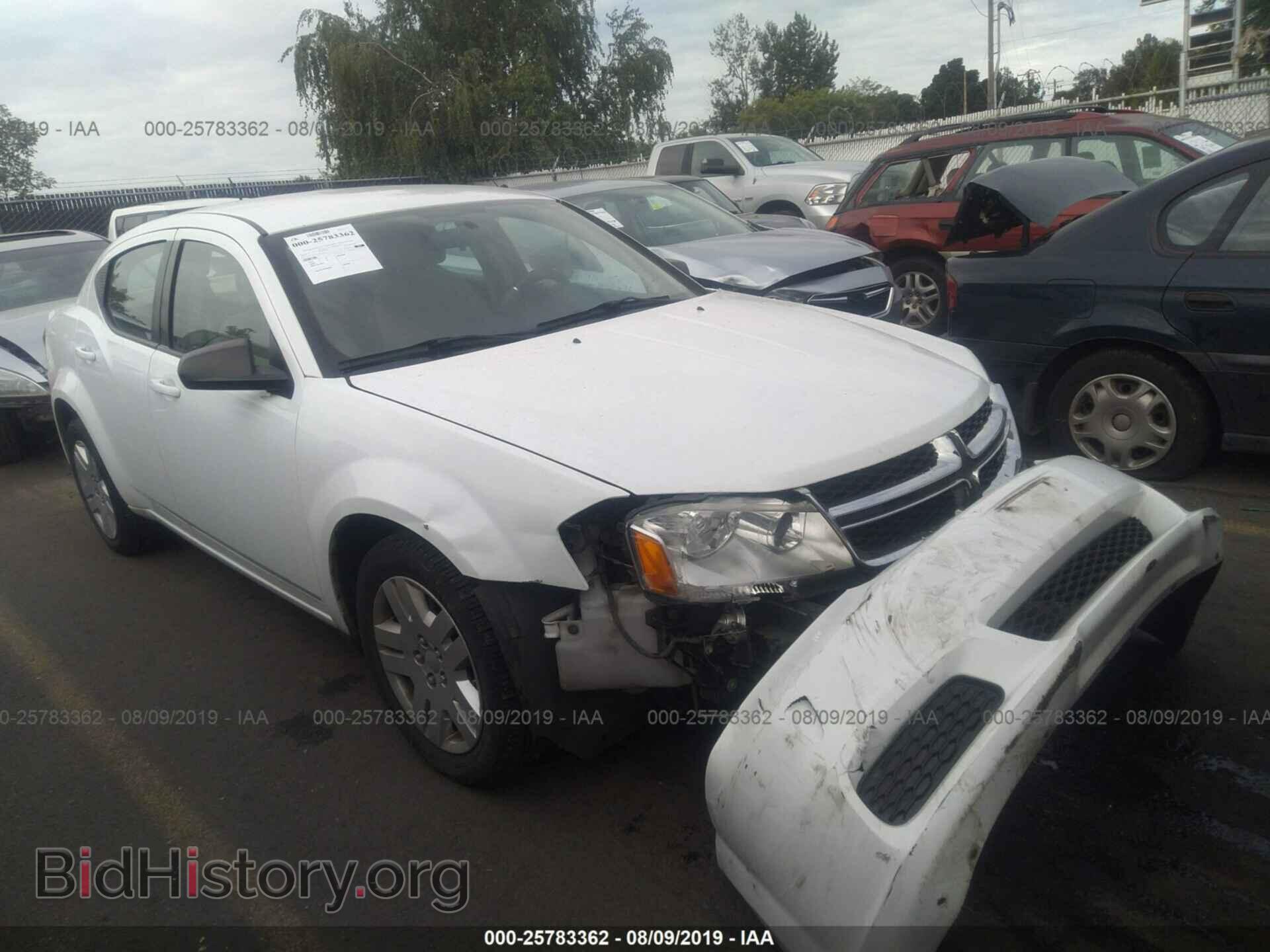 Photo 1C3CDZAB3CN132297 - DODGE AVENGER 2012