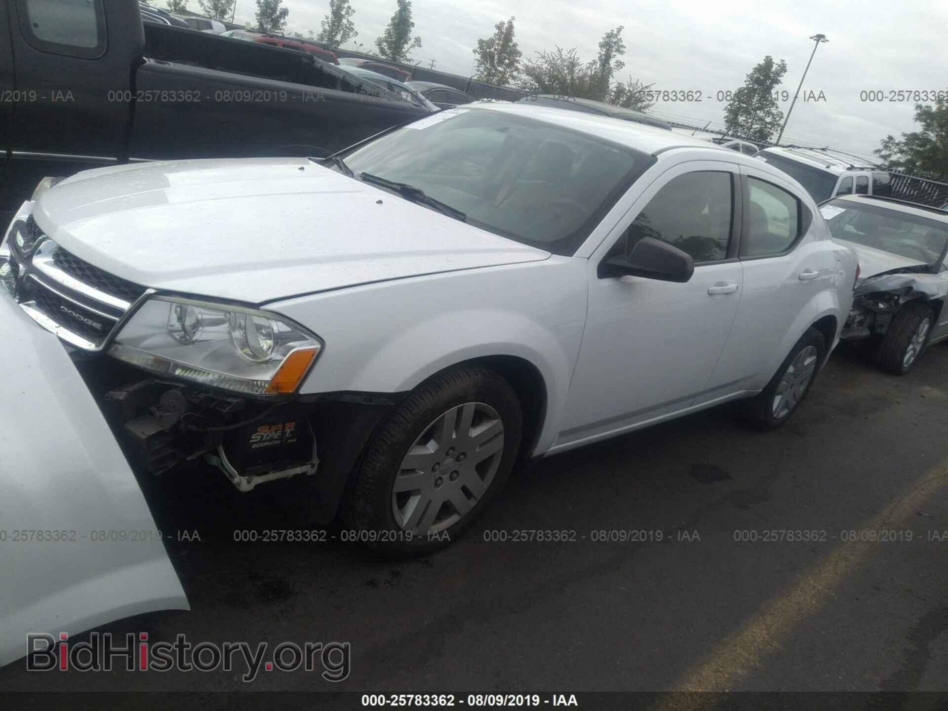 2012 DODGE AVENGER - VIN: 1C3CDZAB3CN132297 - Photo 2