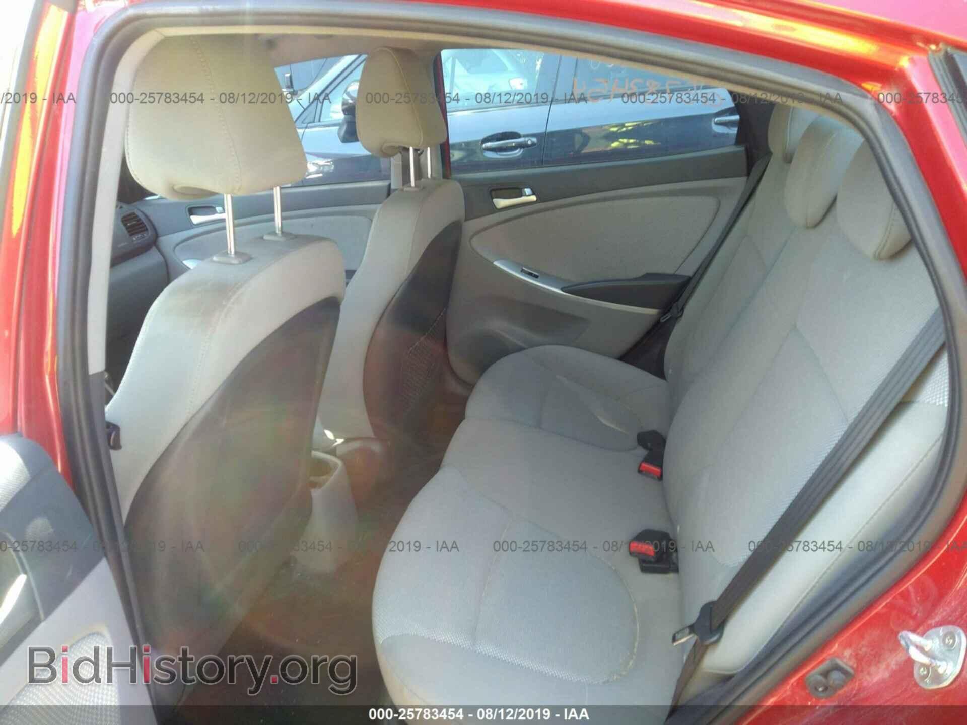 2014 HYUNDAI ACCENT - VIN: KMHCT4AE5EU757588 - Фото 8