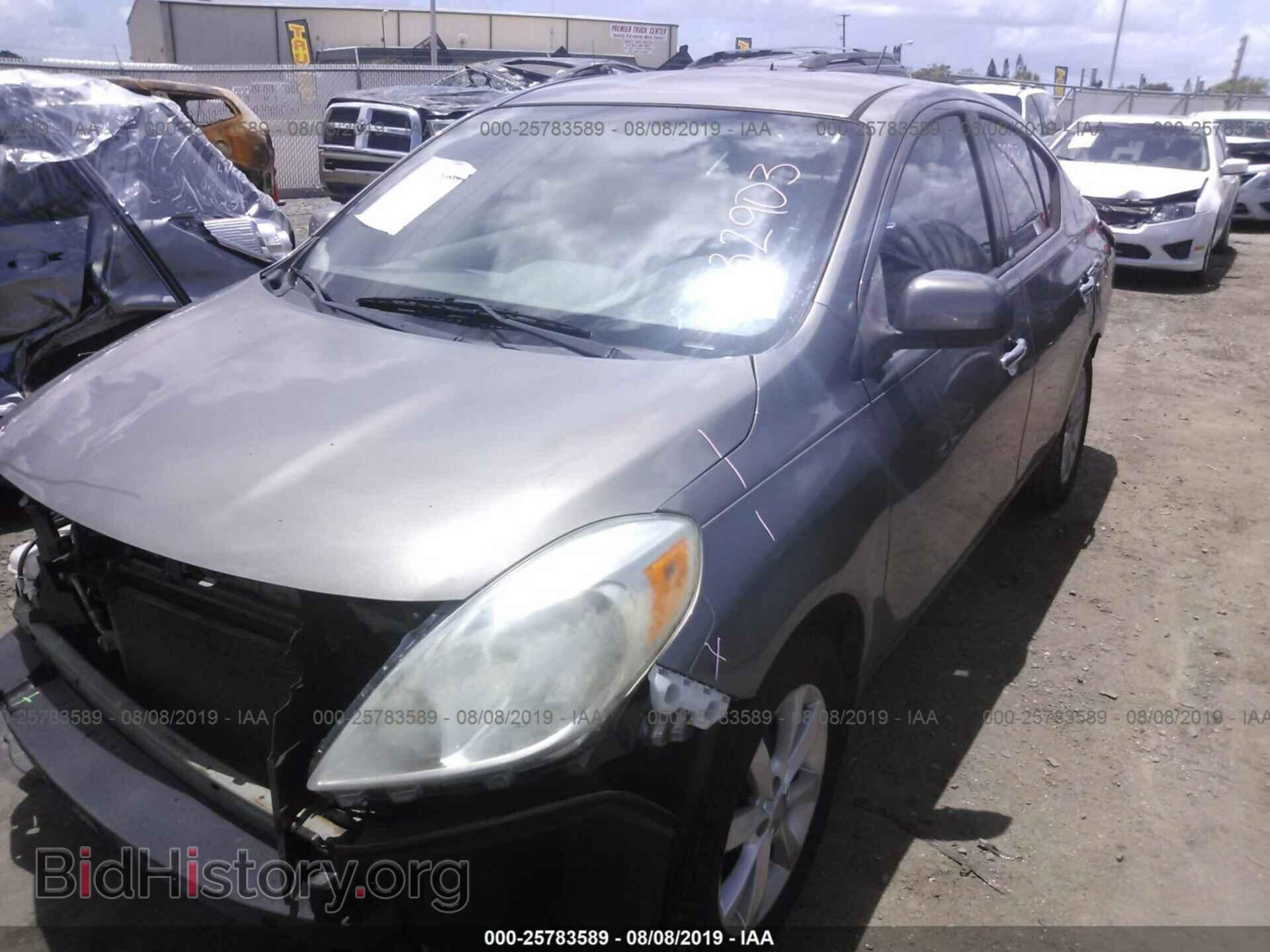 2014 NISSAN VERSA - VIN: 3N1CN7AP1EL805070 - Фото 2