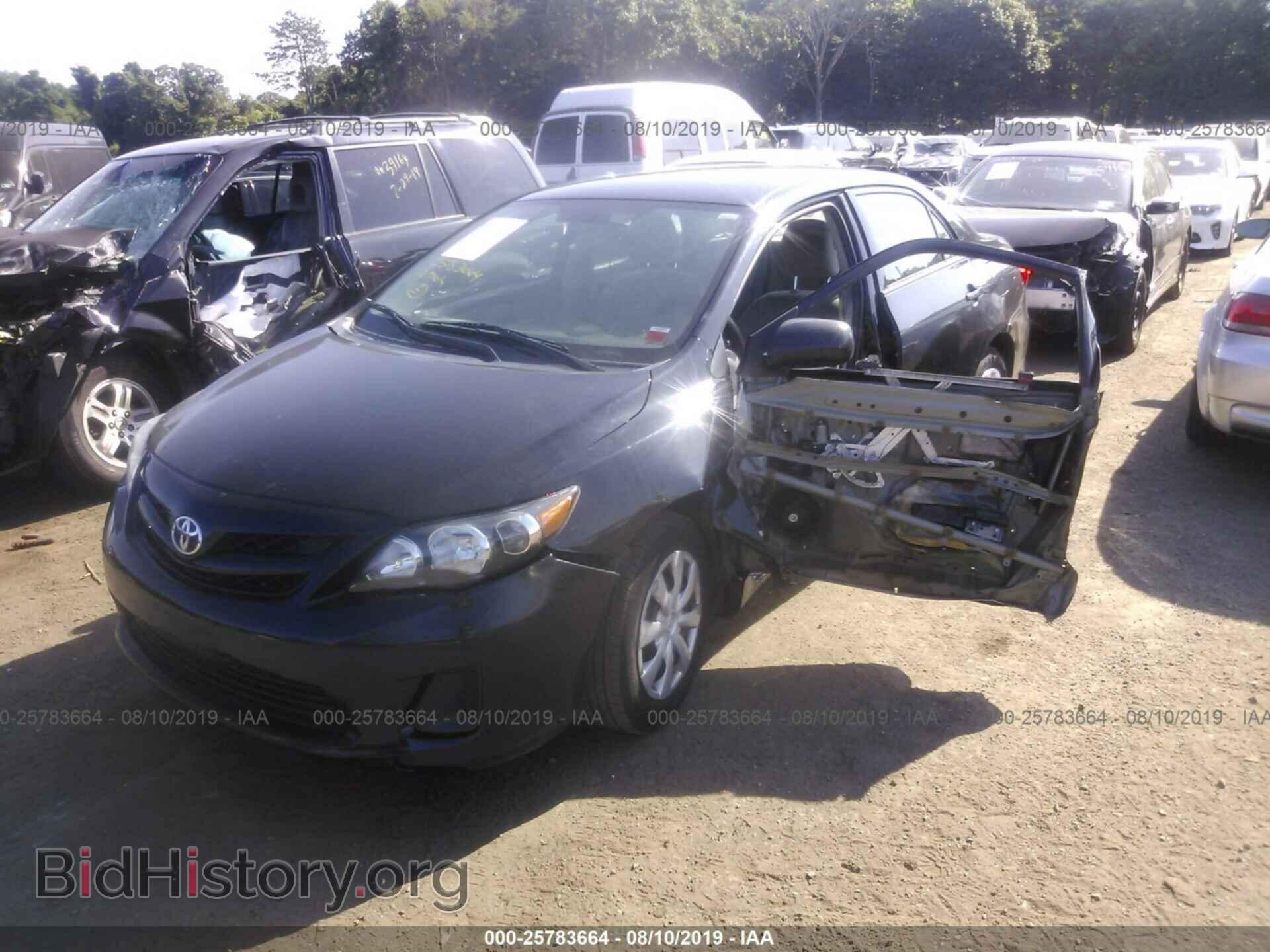 2012 TOYOTA COROLLA - VIN: 2T1BU4EE7CC843857 - Фото 2