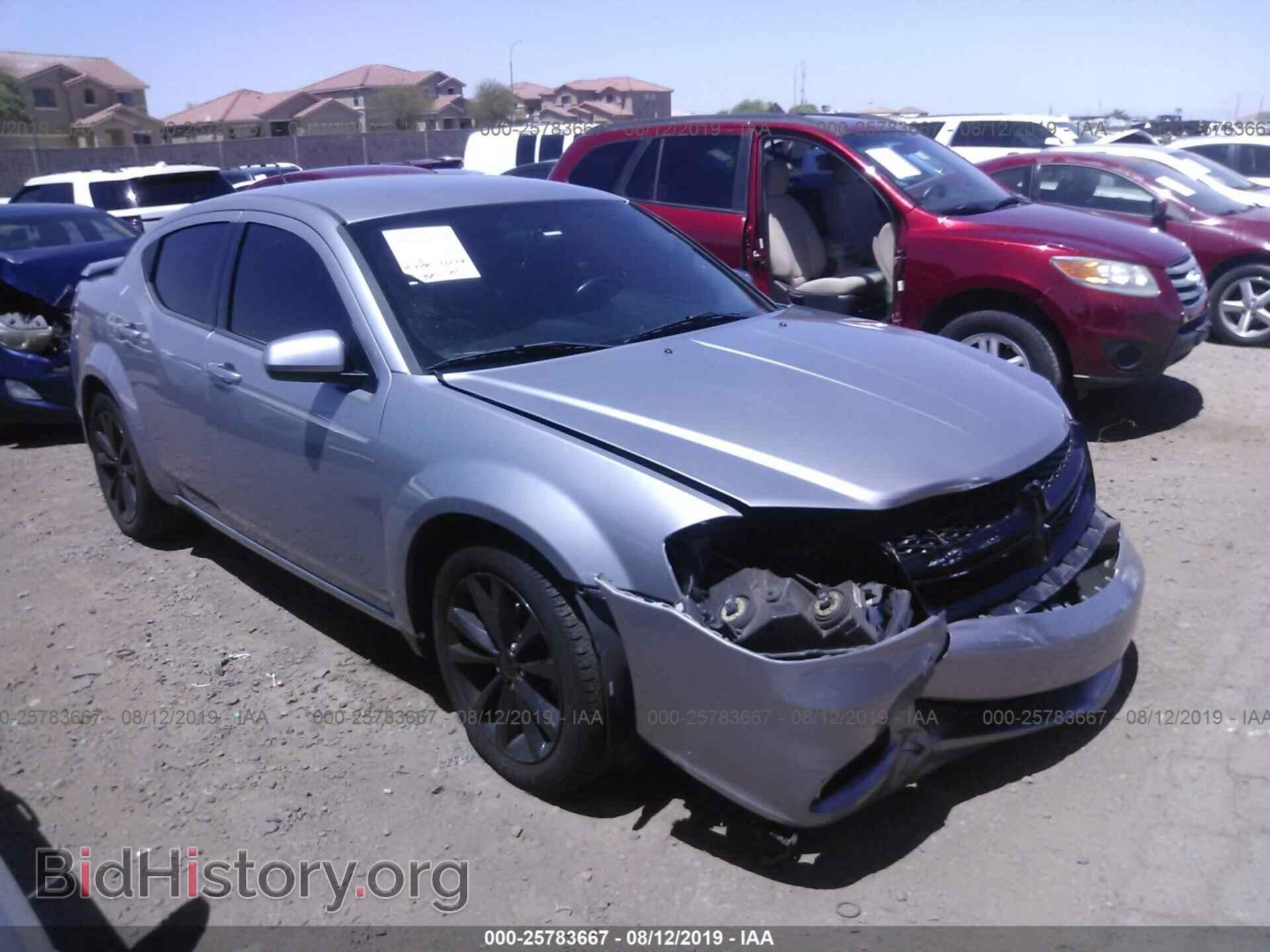 Photo 1C3CDZCB2DN627153 - DODGE AVENGER 2013