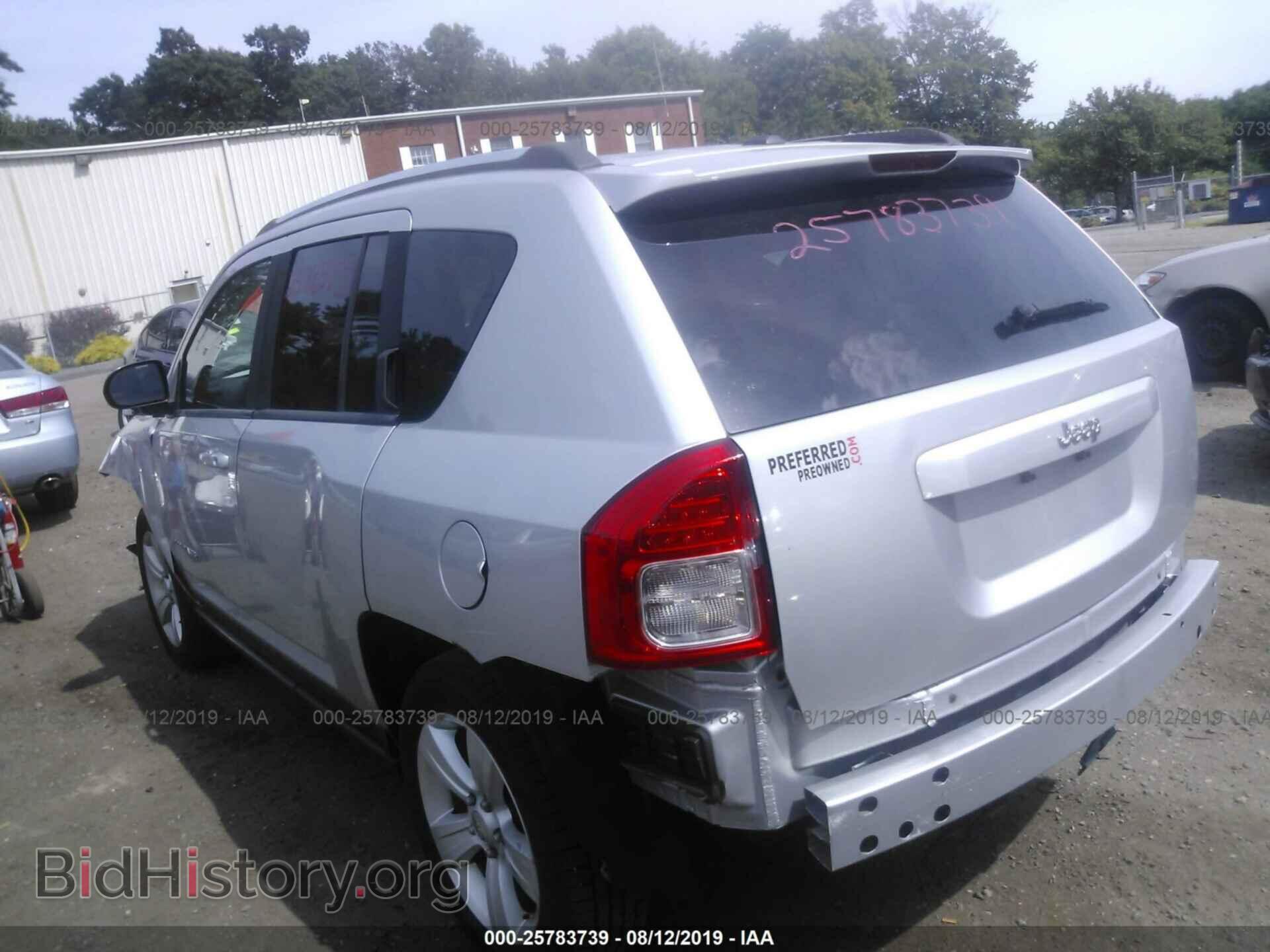 2012 JEEP COMPASS - VIN: 1C4NJDEB0CD630764 - Фото 3