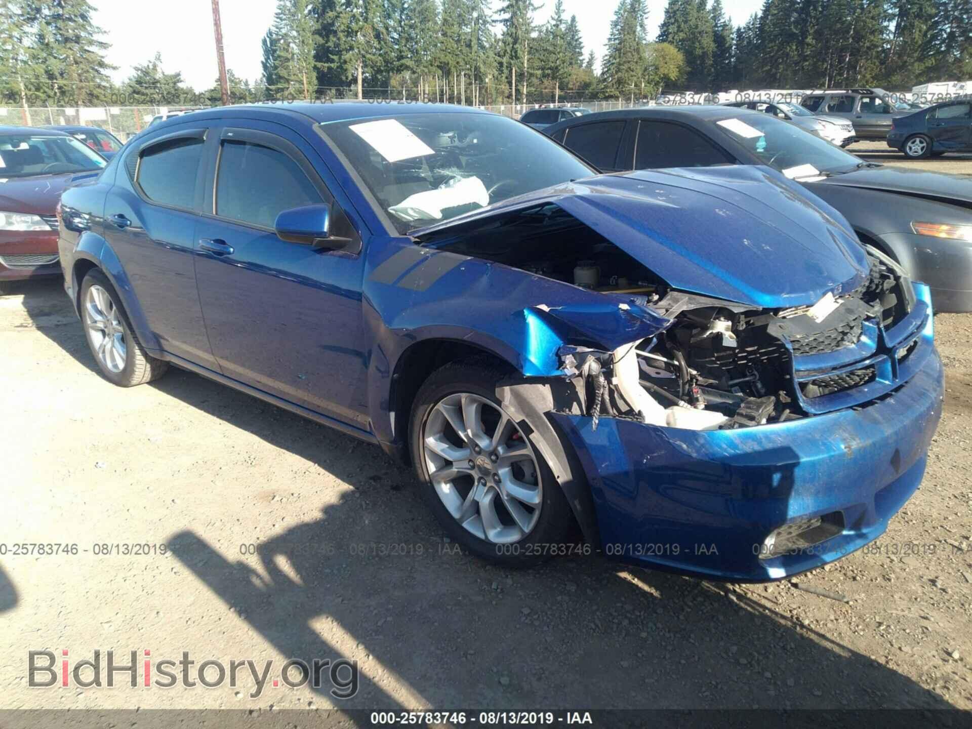 Фотография 1C3CDZBG0DN742699 - DODGE AVENGER 2013